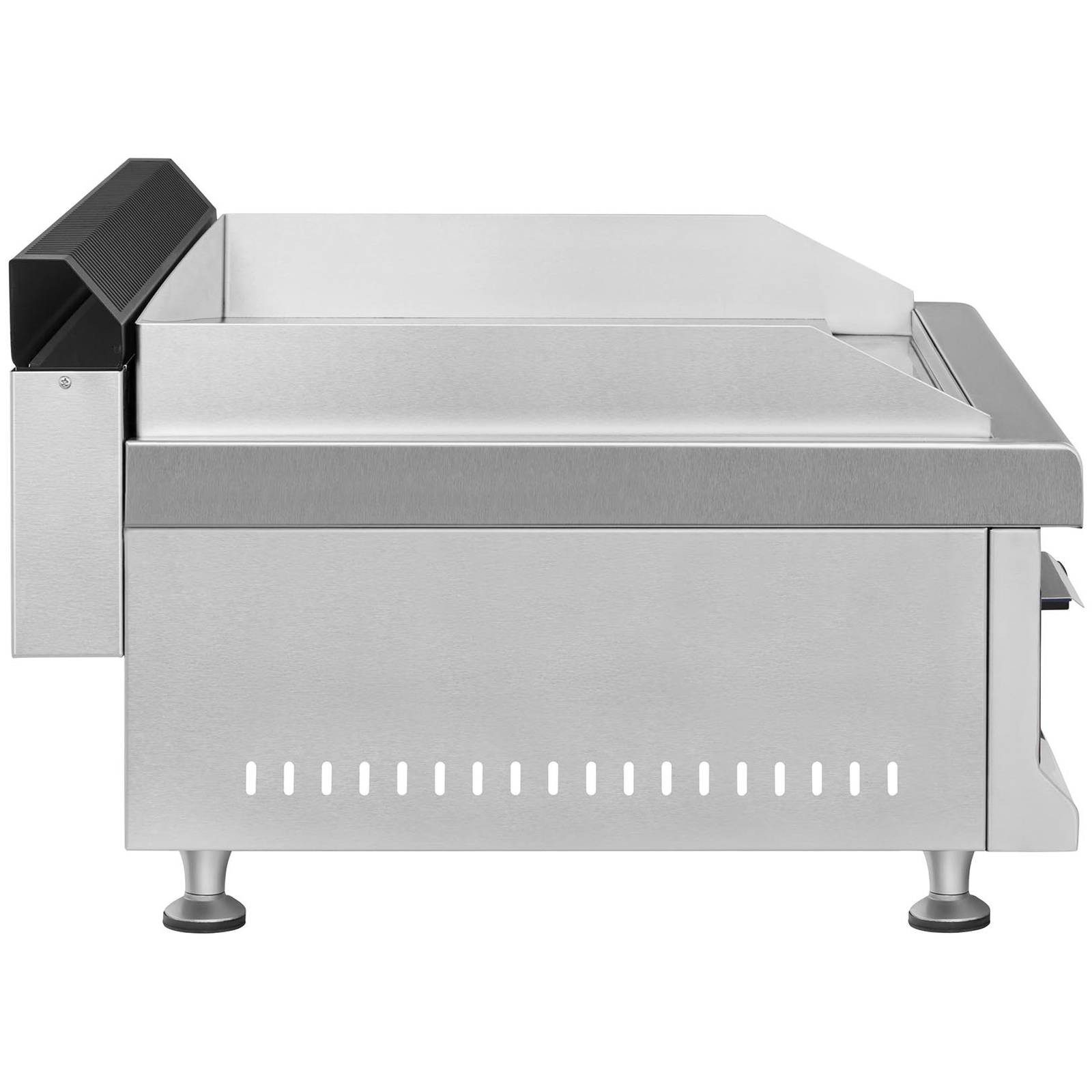 Royal Catering Gasgrill Doppel Grillplatte 60 x 40 cm Griddle Bratplatte Griddleplatte glatt – Bild 3 von 4