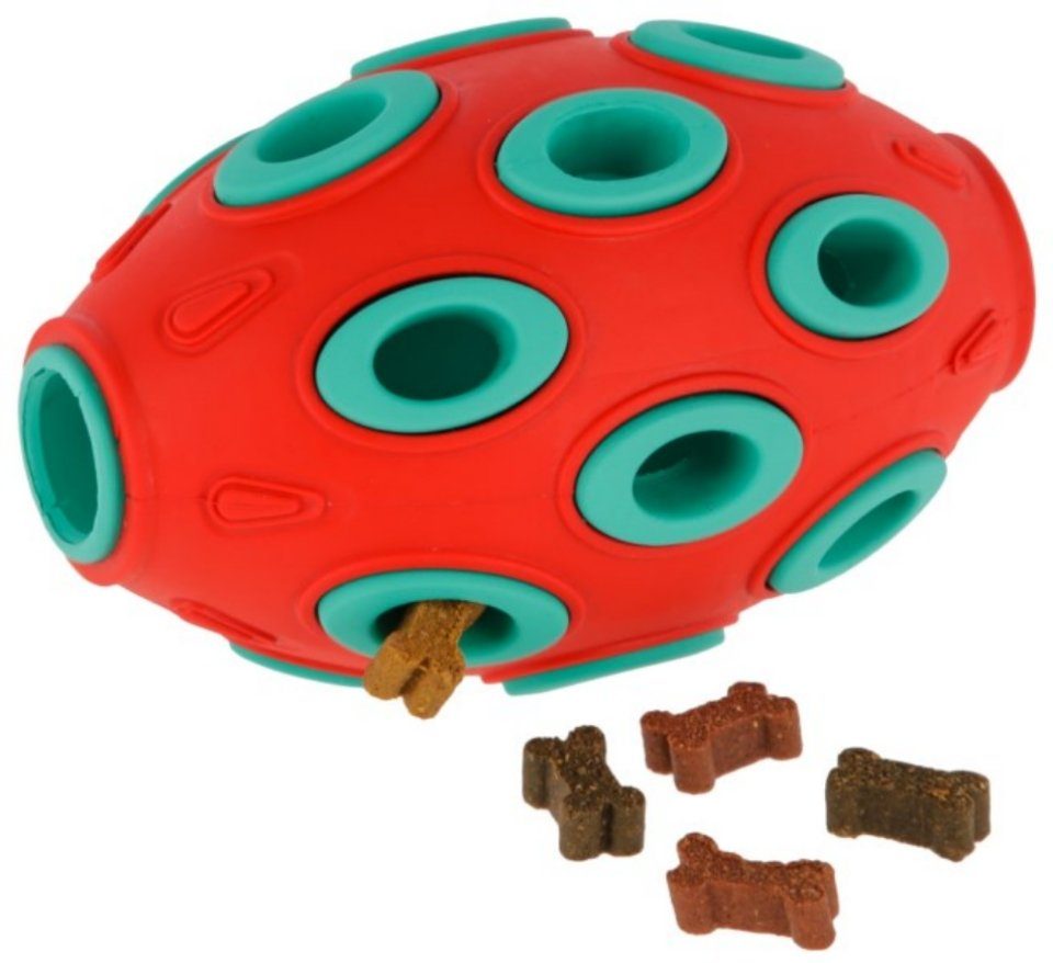 Snackball Rugby ToyFastic Vollgummi Länge 12 cm 80985