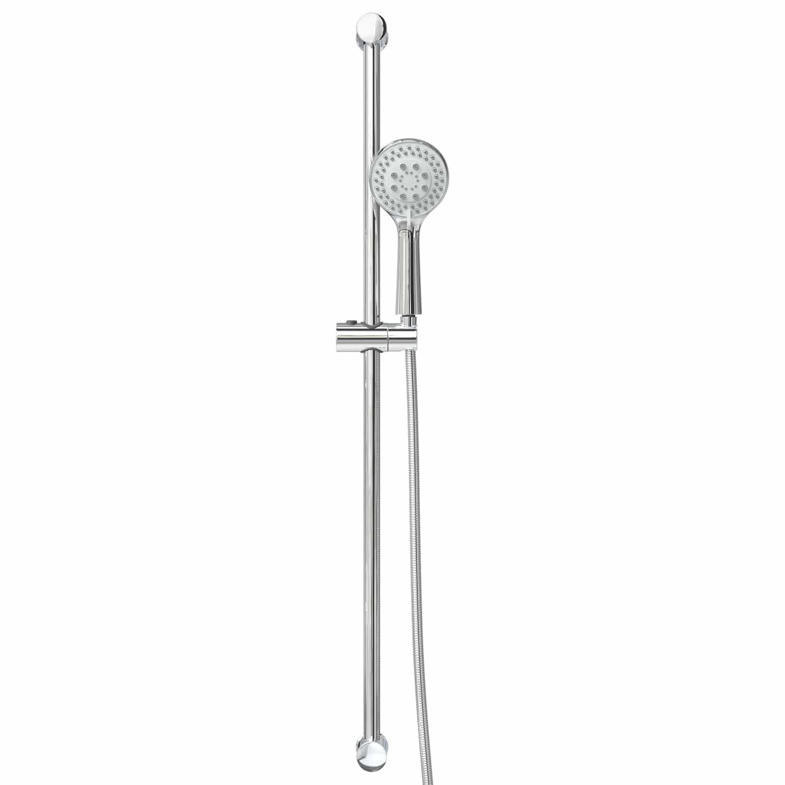 vidaXL Duscharmatur 101 cm Duschsystem Set Edelstahl 101 cm 5 Wasserstrahlfunktionen für I – Bild 4 von 5