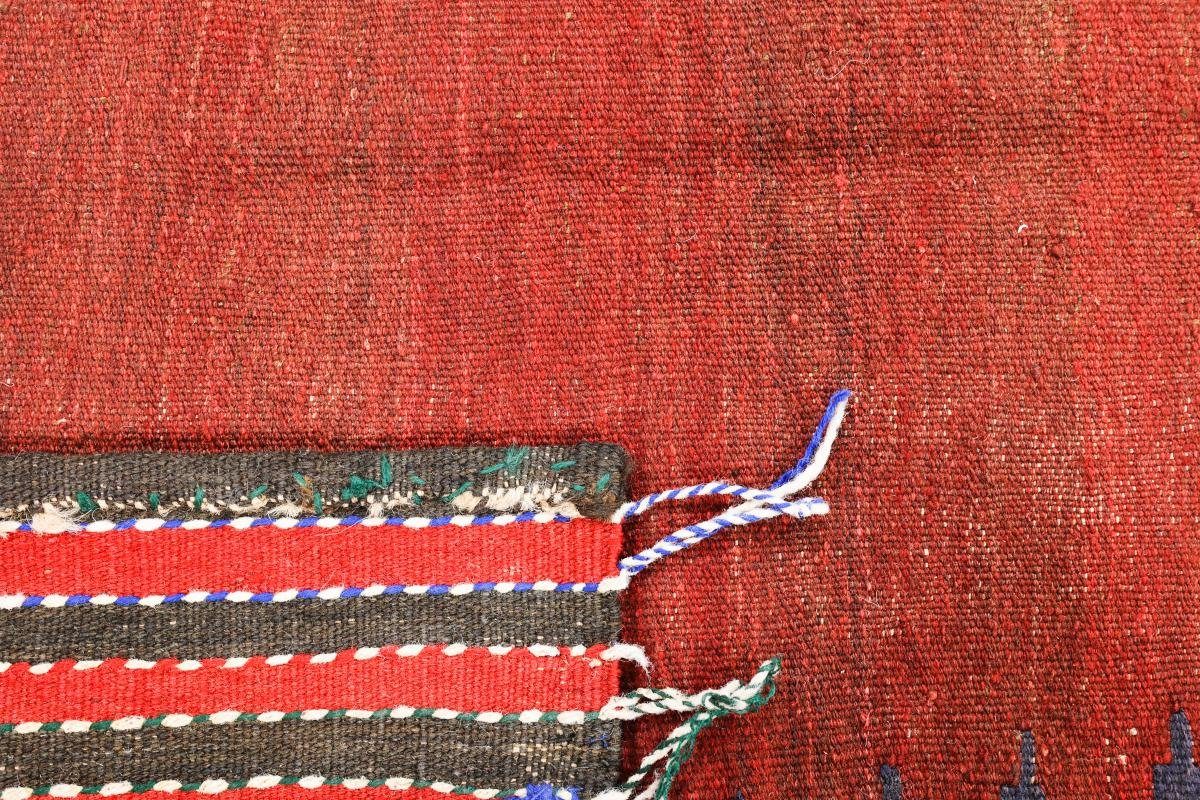 Orientteppich Trading, Höhe: Nain 141x129 Kelim Handgewebter Quadratisch, rechteckig, Afghan mm 3 Antik Orientteppich