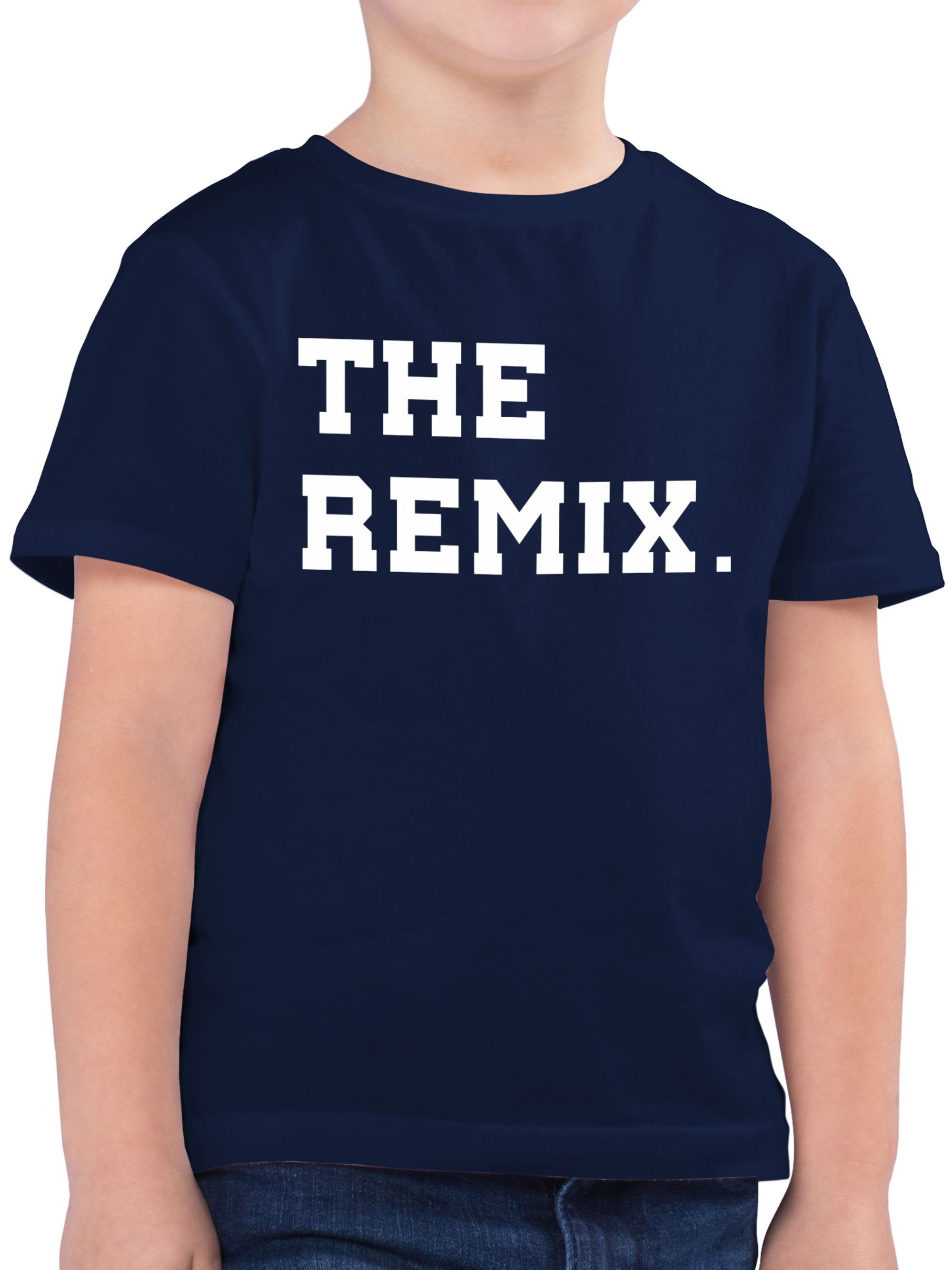 Shirtracer T-Shirt The Original The 2 Kind Dunkelblau Familie Kind Partner-Look Remix