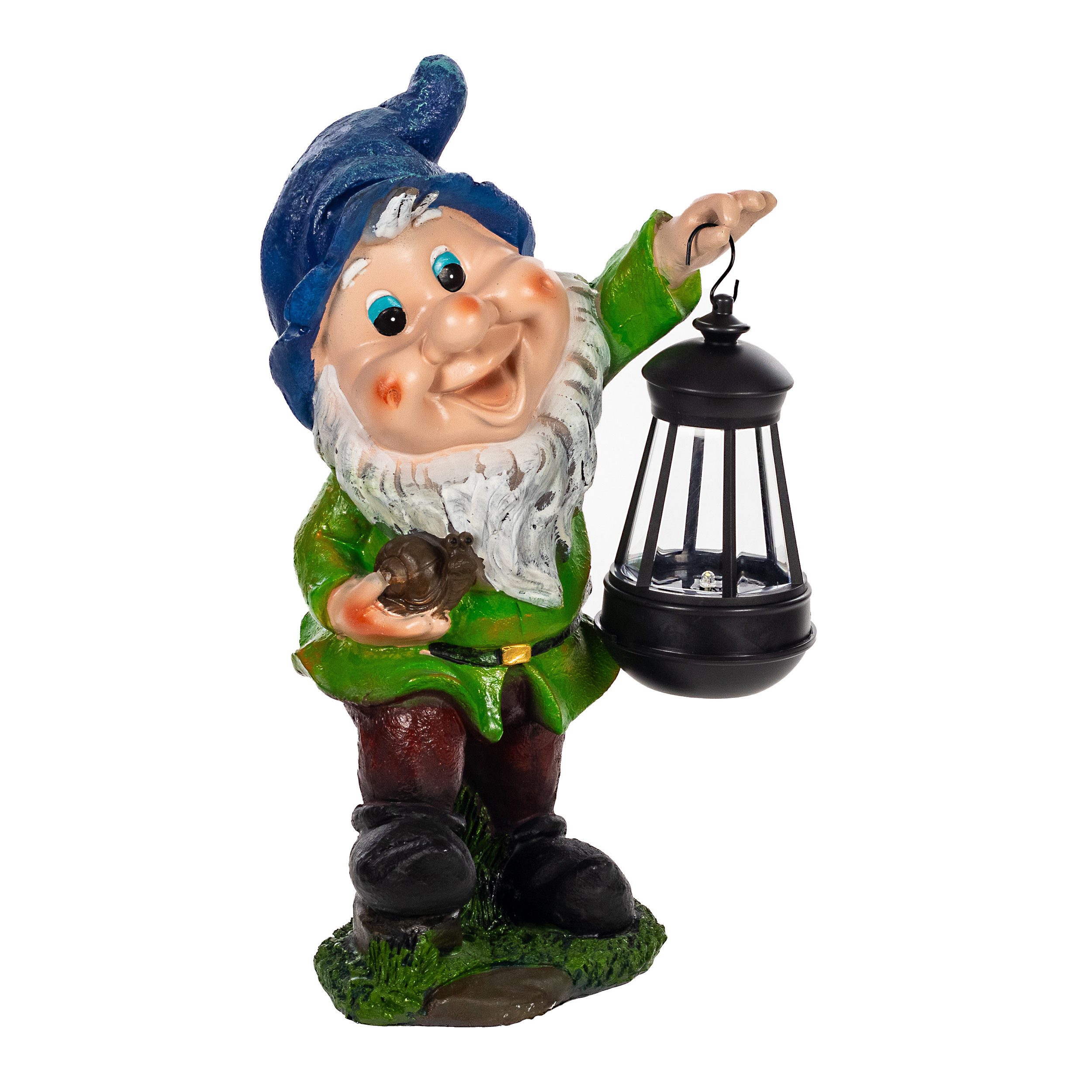 BIRENDY Dekofigur BIRENDY Gartenzwerg Gartenwichtel LED günstig online kaufen