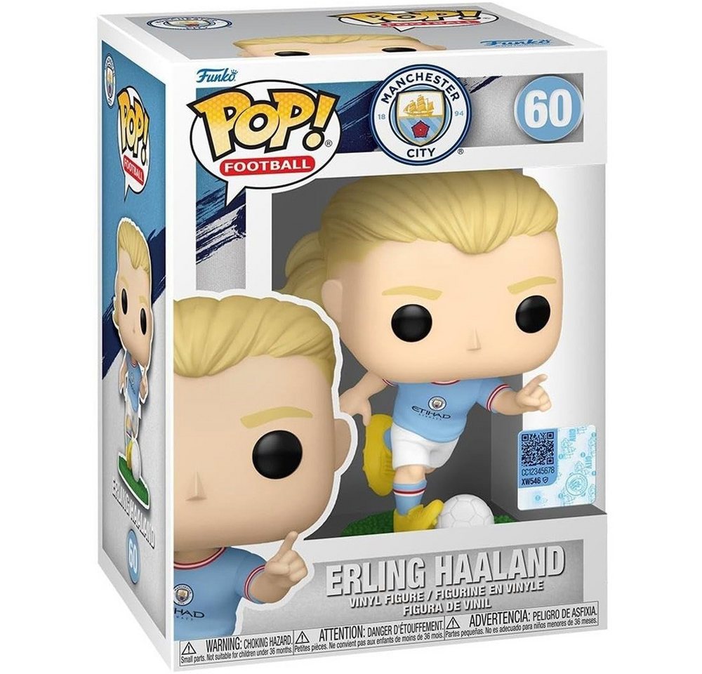 Manchester City Actionfigur Funko POP! ManCity Erling Haaland, 10 cm