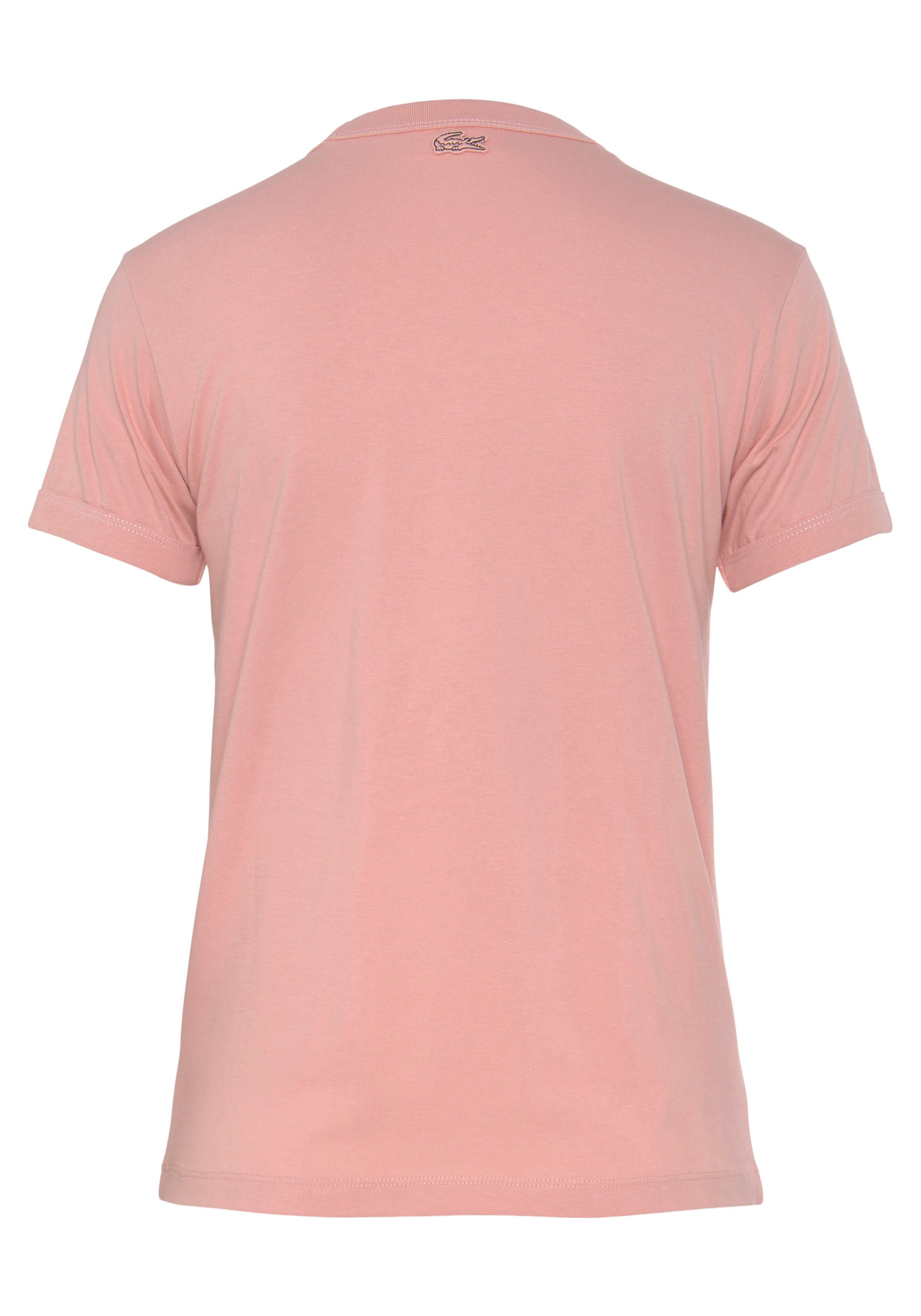Lacoste T-Shirt mit Brust der auf Logoprägung
