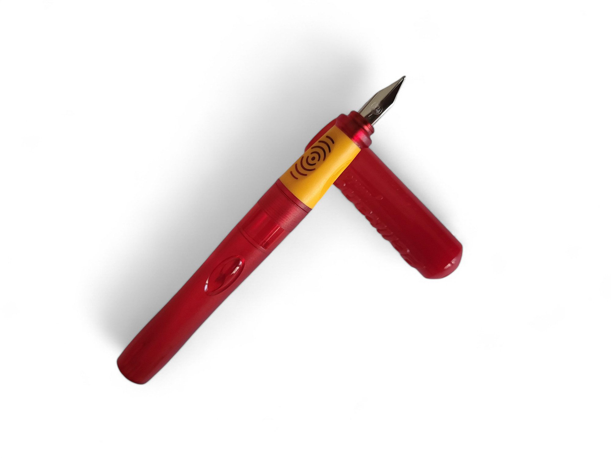Pelikan Füllfederhalter Schulfüller Pelikano® P68 Junior - Feder L, rot, Linkshändler