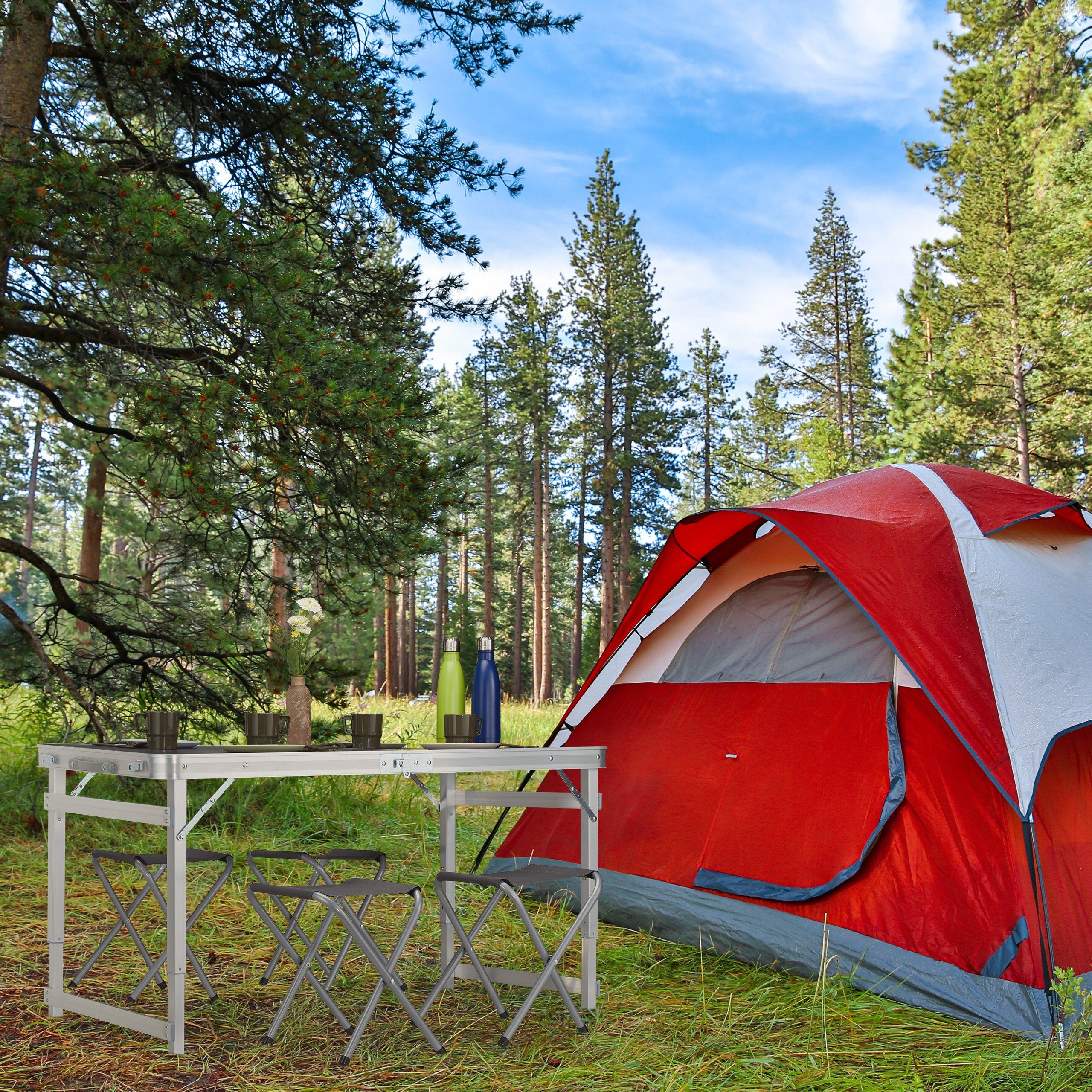 relaxdays Campingtisch Set günstig online kaufen