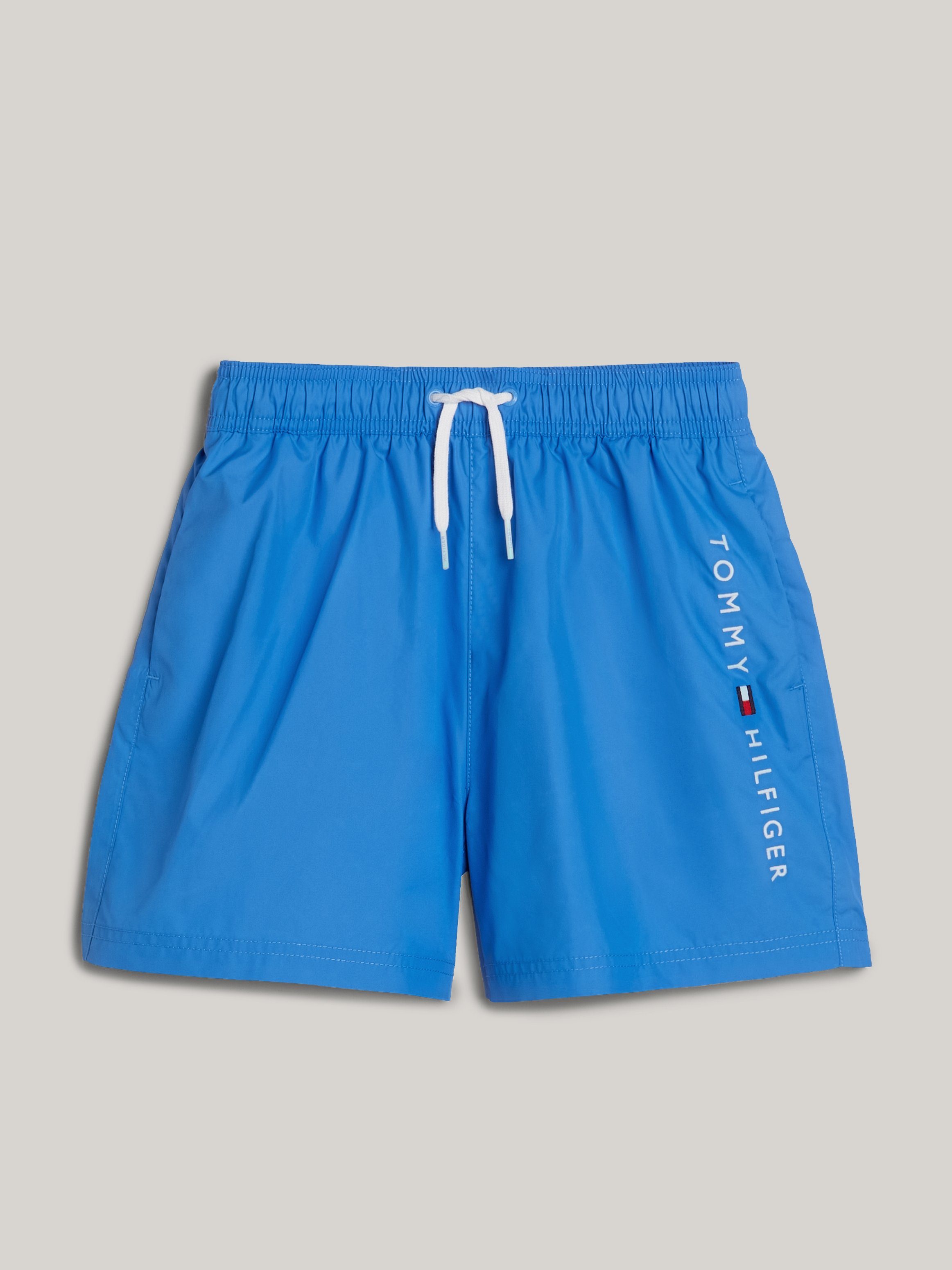 Kinder Swimwear Hilfiger Regular Leibhöhe mit Badeshorts Bein fit DRAWSTRING Jahre, und 16 MEDIUM Tommy normaler bis geradem