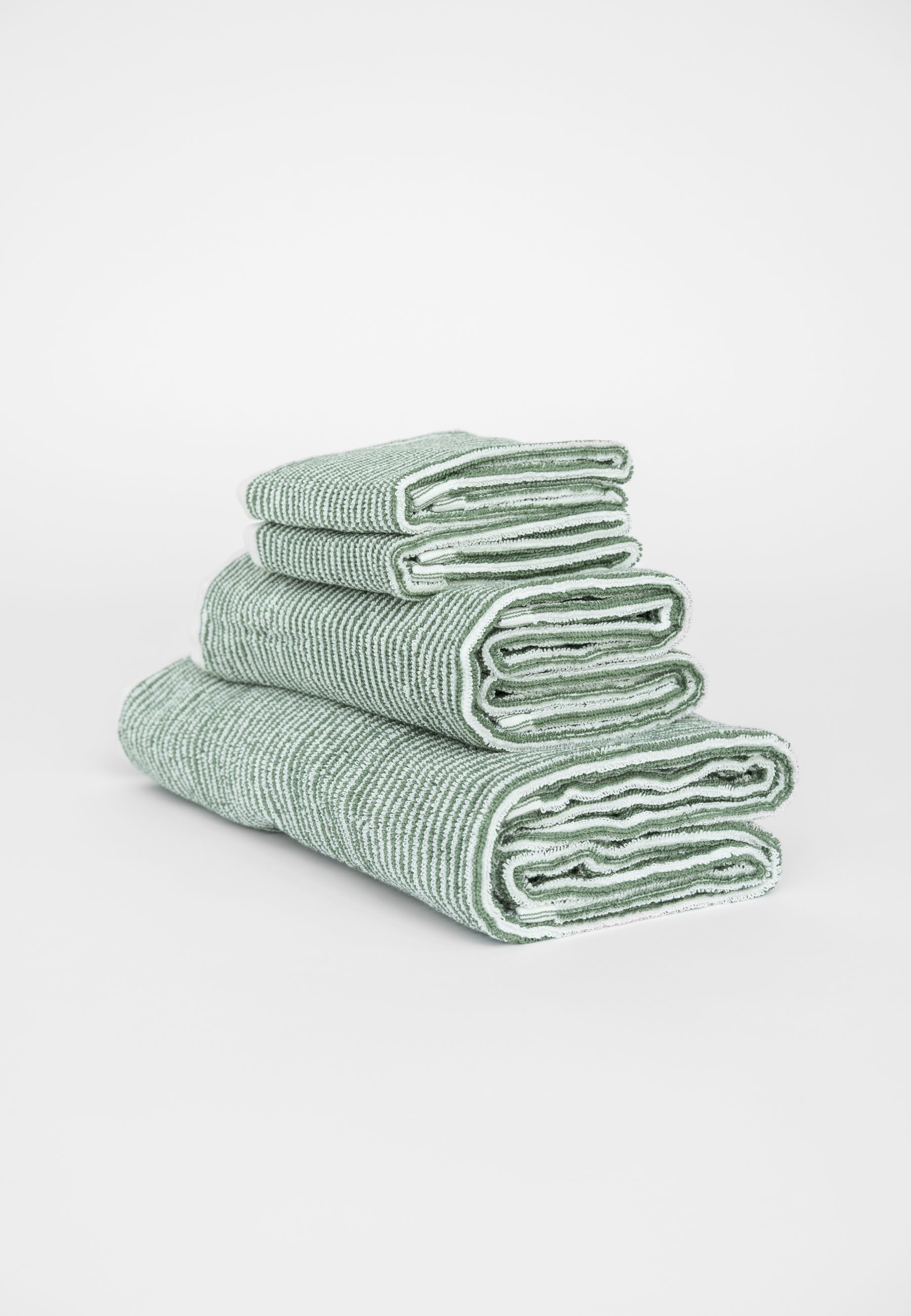 MELA Handtücher Handtuch Style TANVI Stripes Bundle, Mit 100% Baumwoll Aufhängeband