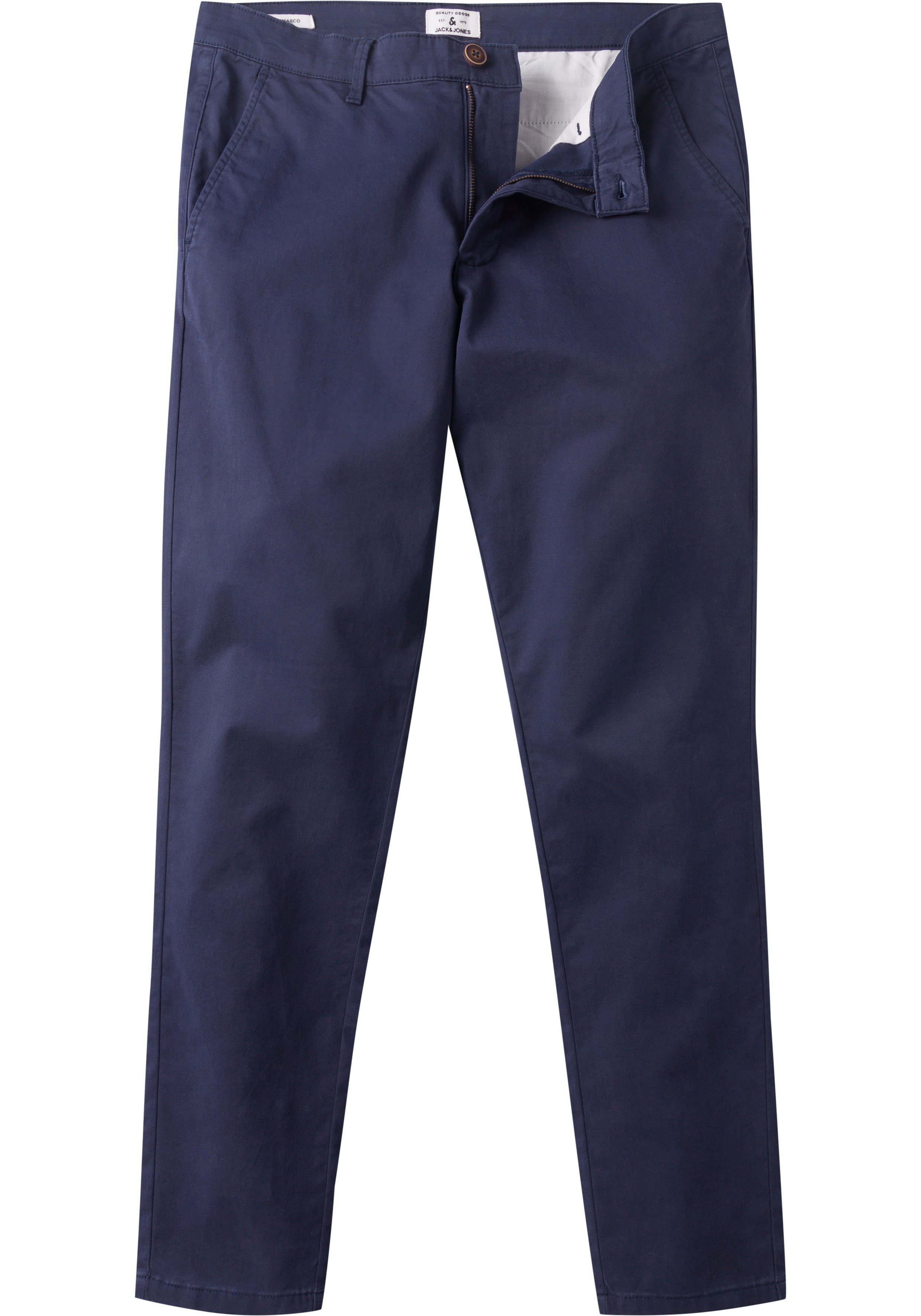 DAVE & Jack MARCO navy Jones Chinohose