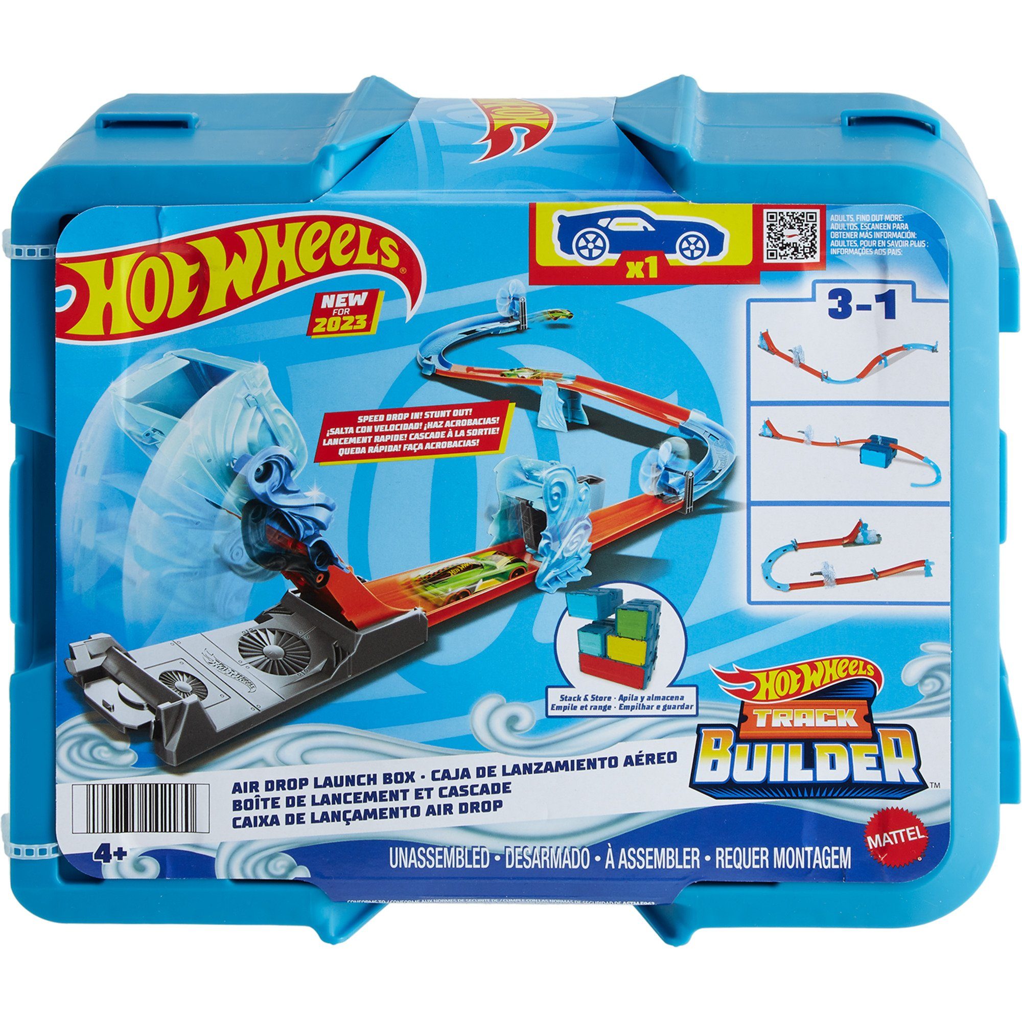 Hot Wheels Spielzeug-Auto Track Builder Air Drop Pack