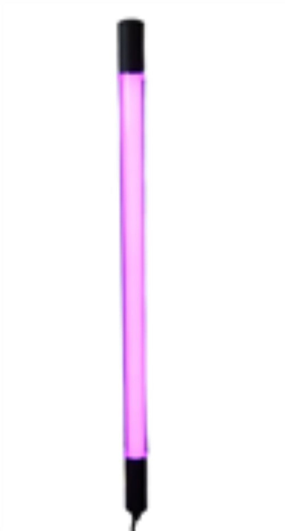 XENON LED Wandleuchte 8862 Slim Leuchtstab 63cm Ø30mm Kunststoff-Röhre 9Watt 1000 Lm Violett, LED Röhre T8, Xenon