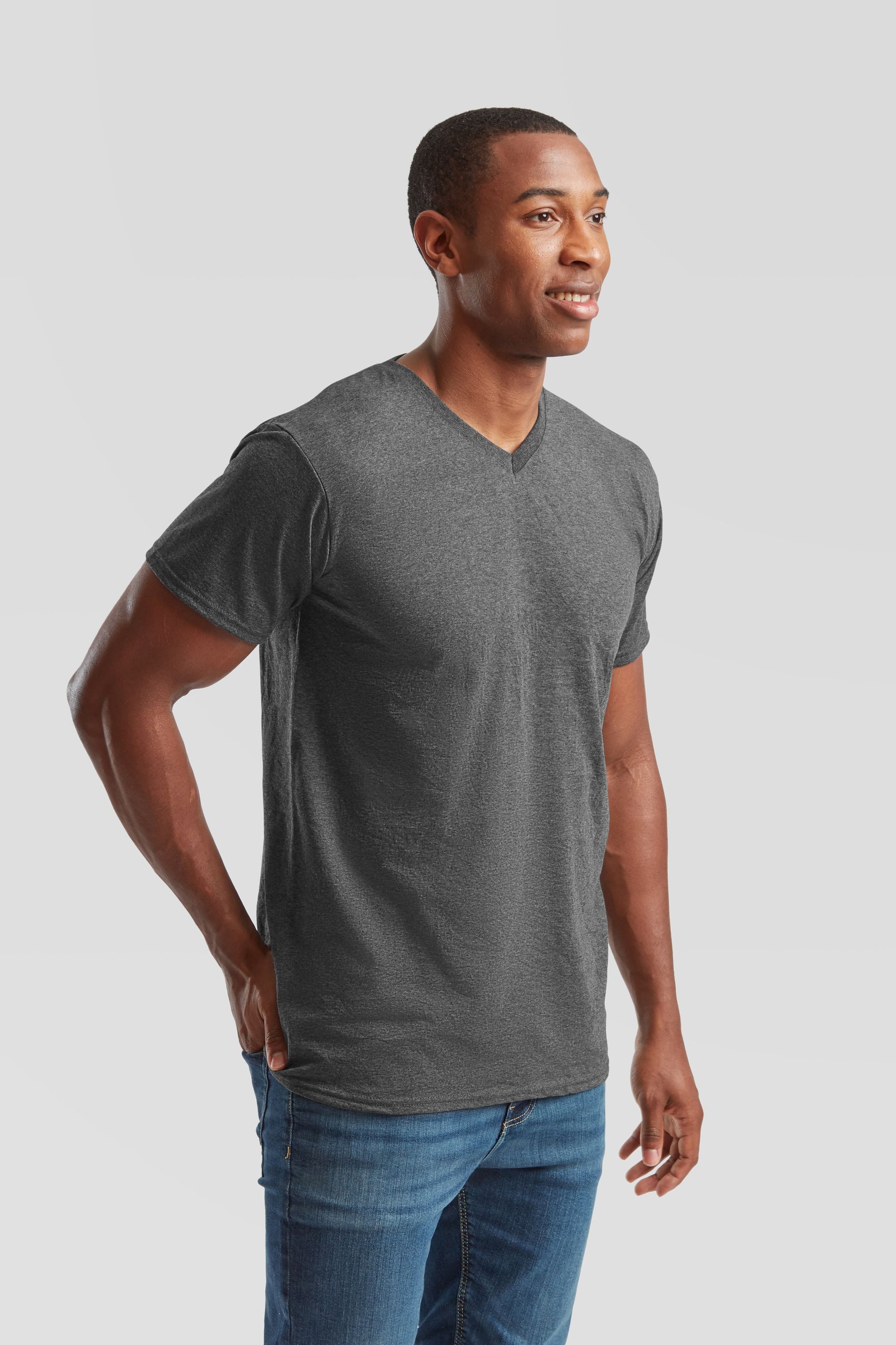 Fruit of the Loom V-Shirt Fruit of the Loom Valueweight V-Neck T