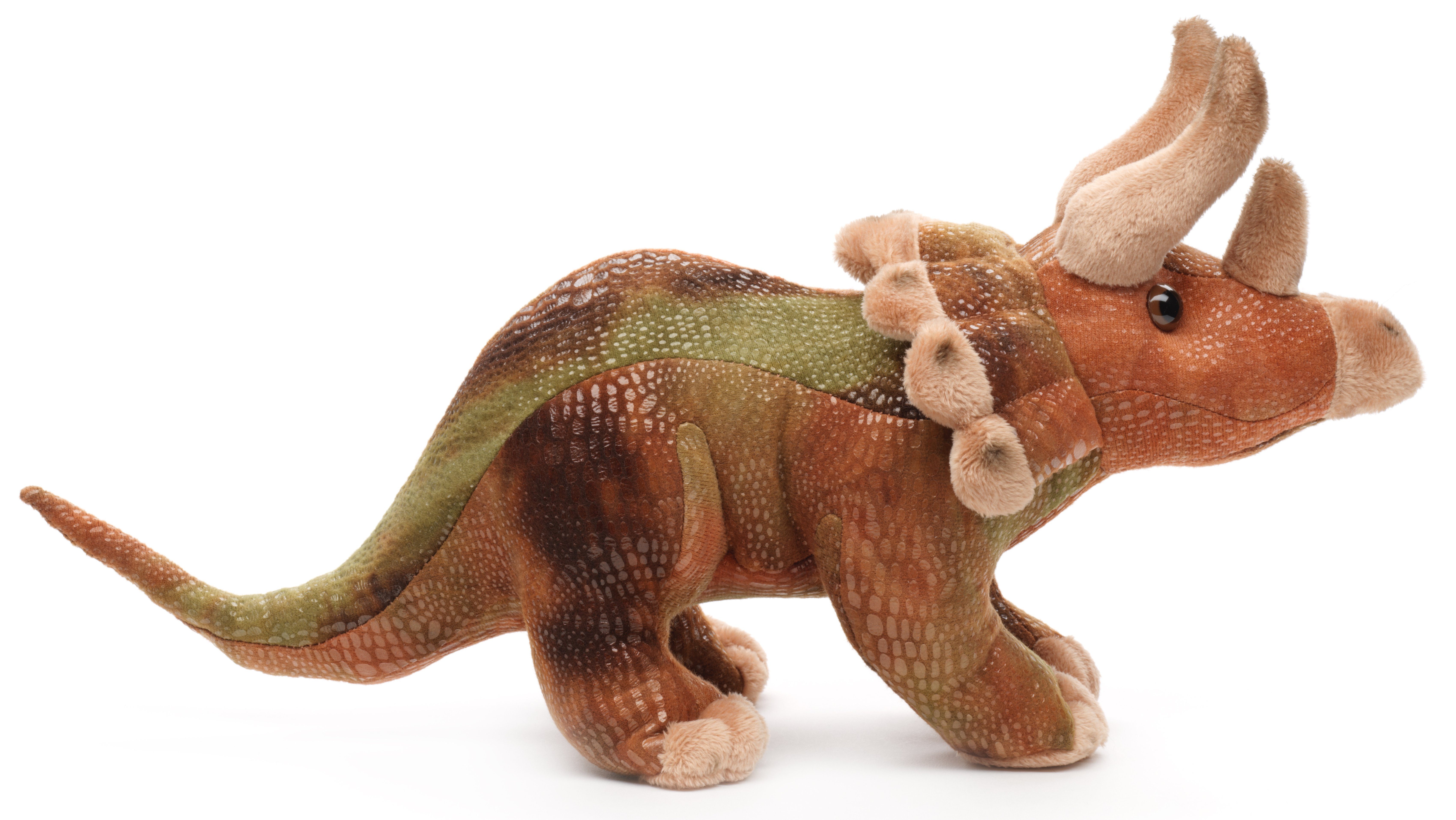 Uni-Toys Kuscheltier Dinosaurier - verschiedene Modelle - Plüsch-Dino - Plüschtier, zu 100 % recyceltes Füllmaterial