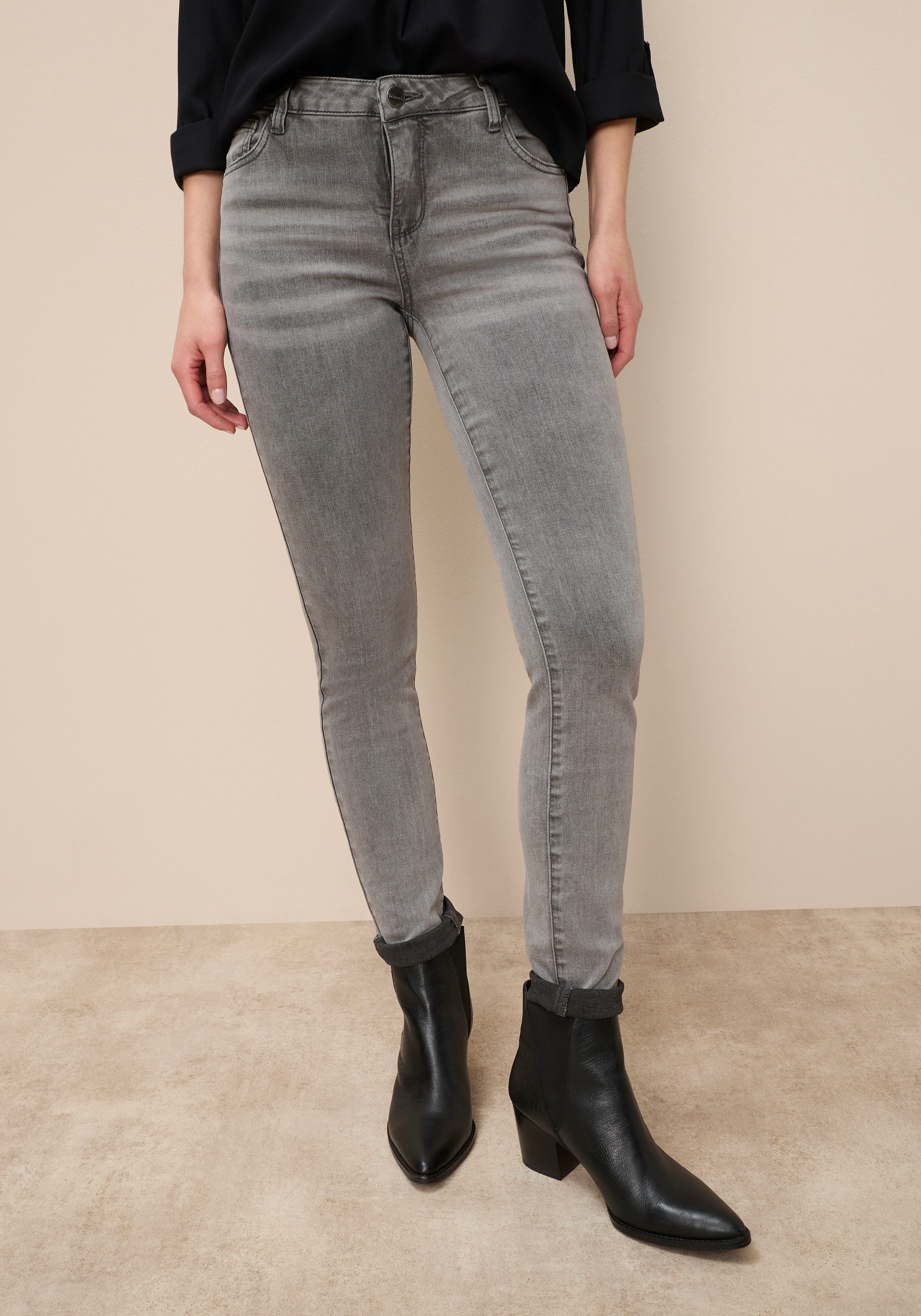 Skinny-fit-Jeans aus bequemen Stretch-Denim