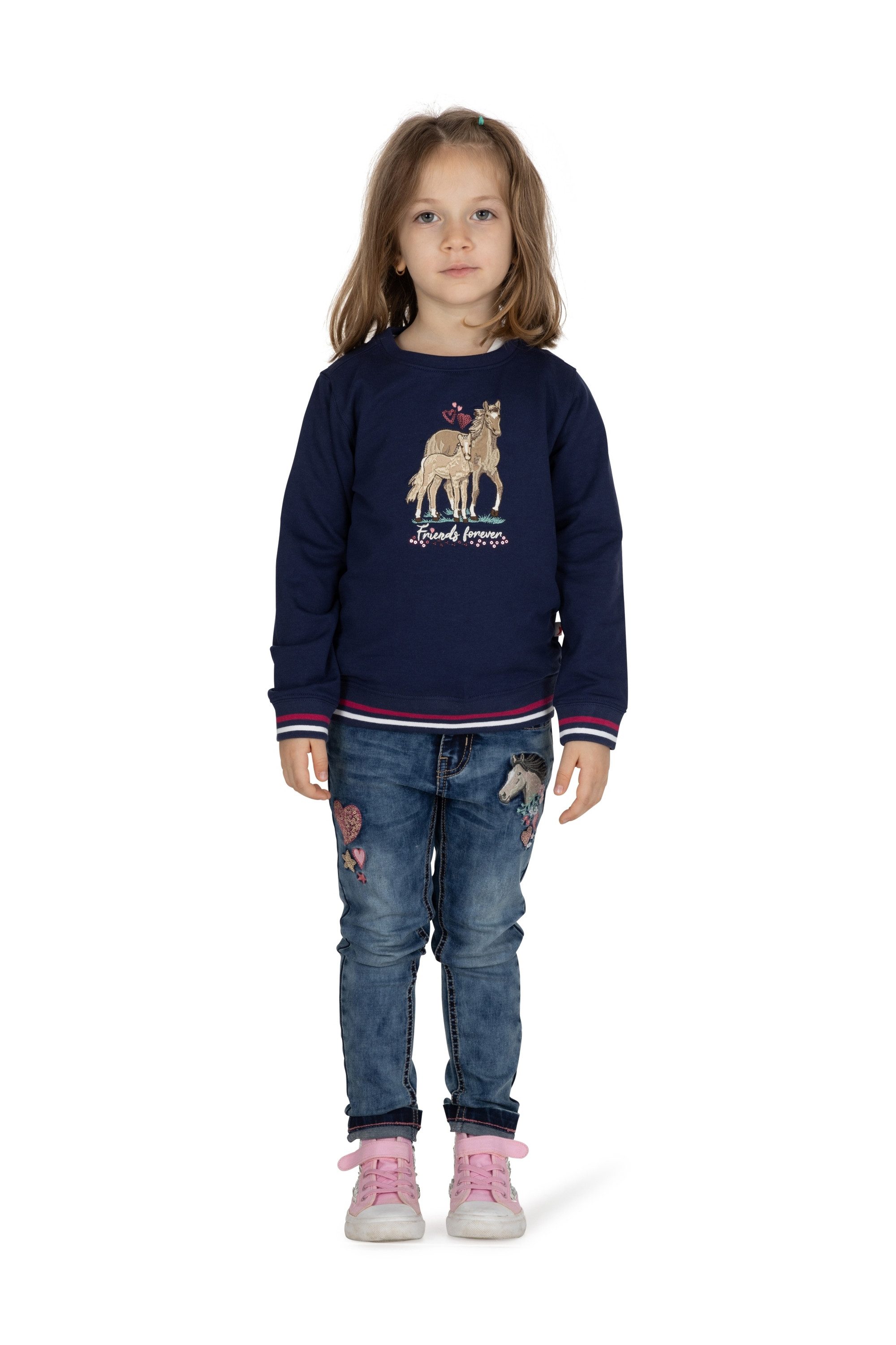 SALT AND PEPPER Sweatshirt Star Stable mit aufwändigem Pferdemotiv