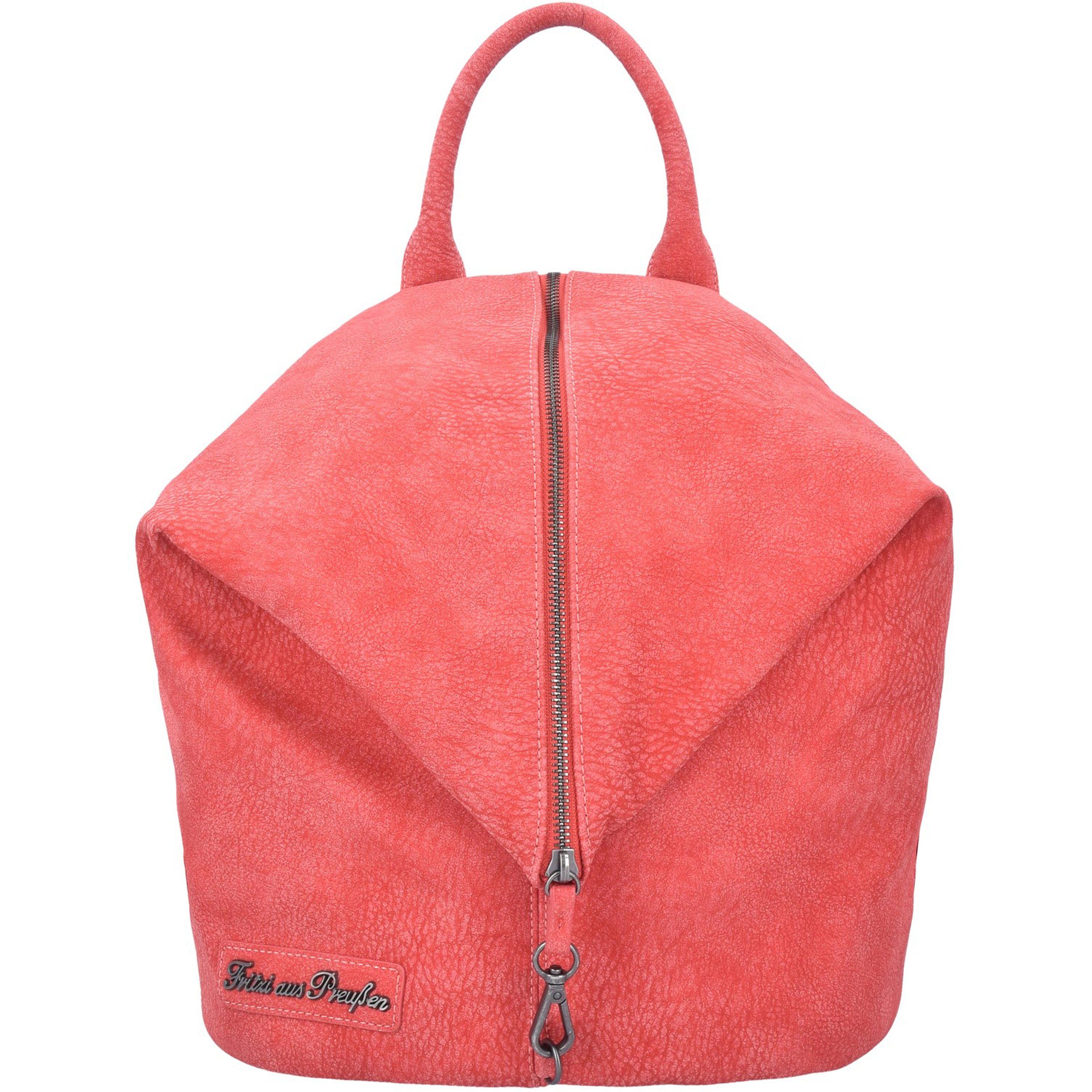 Fritzi Aus Preussen Damen Rucksack Fritzi53 – Vintage-Design, Praktisch & Stylisch, 24x25x6 Cm