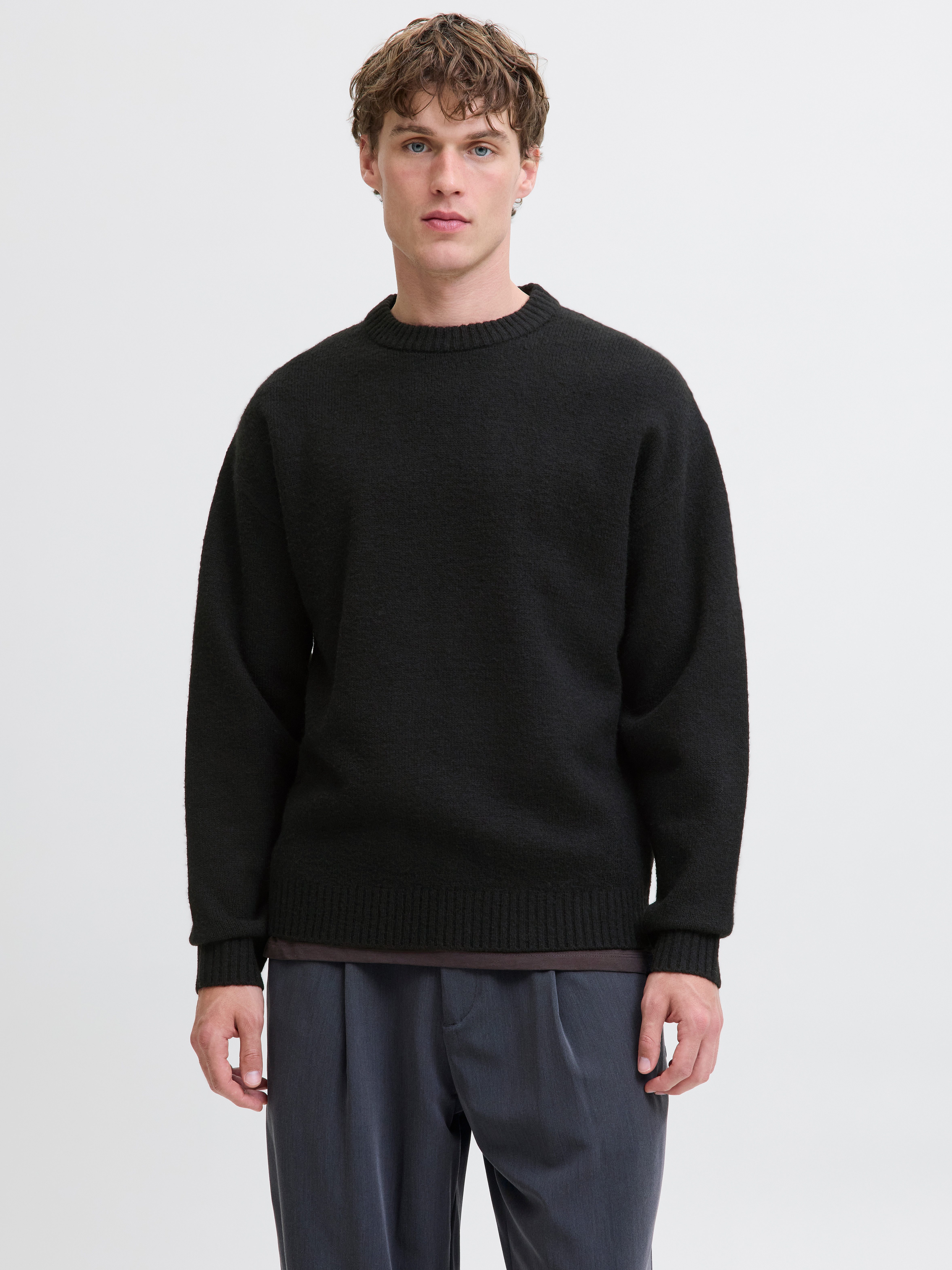 Jack & Jones Strickpullover JJESOHO OLLIE KNIT CREW NECK SN günstig online kaufen