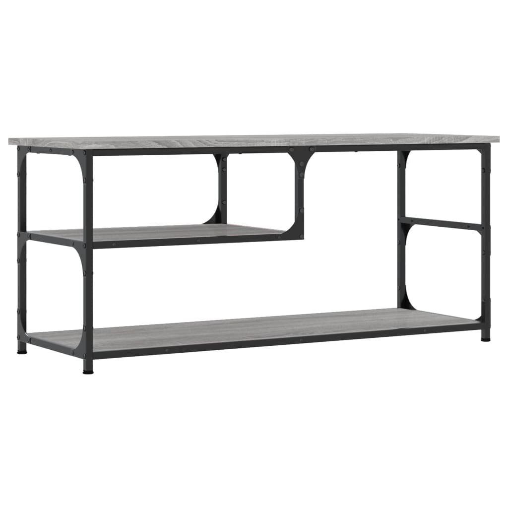 vidaXL TV-Schrank TV-Schrank Grau Sonoma 103x38x46,5 günstig online kaufen