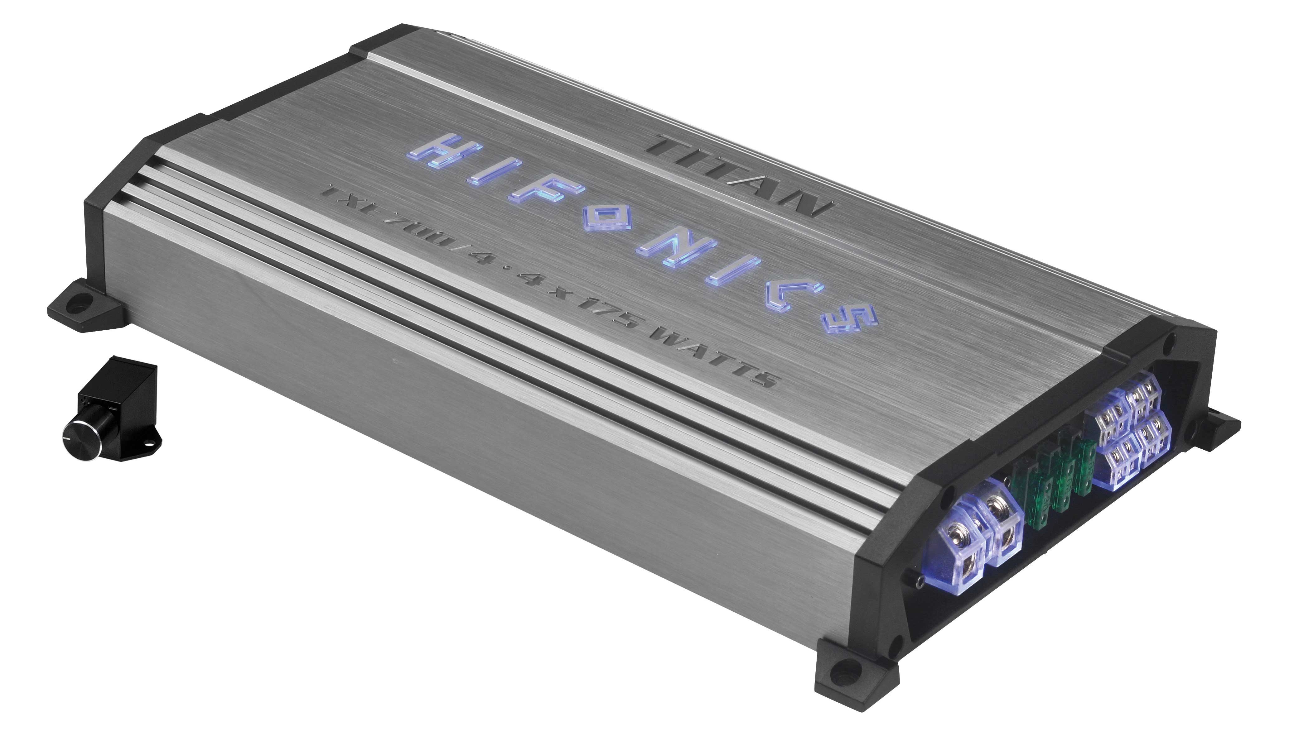Hifonics TITAN EVO TXE700/4, Class A/B Analog 4-Kanal Verstärker Endverstärker (Anzahl Kanäle: 4)