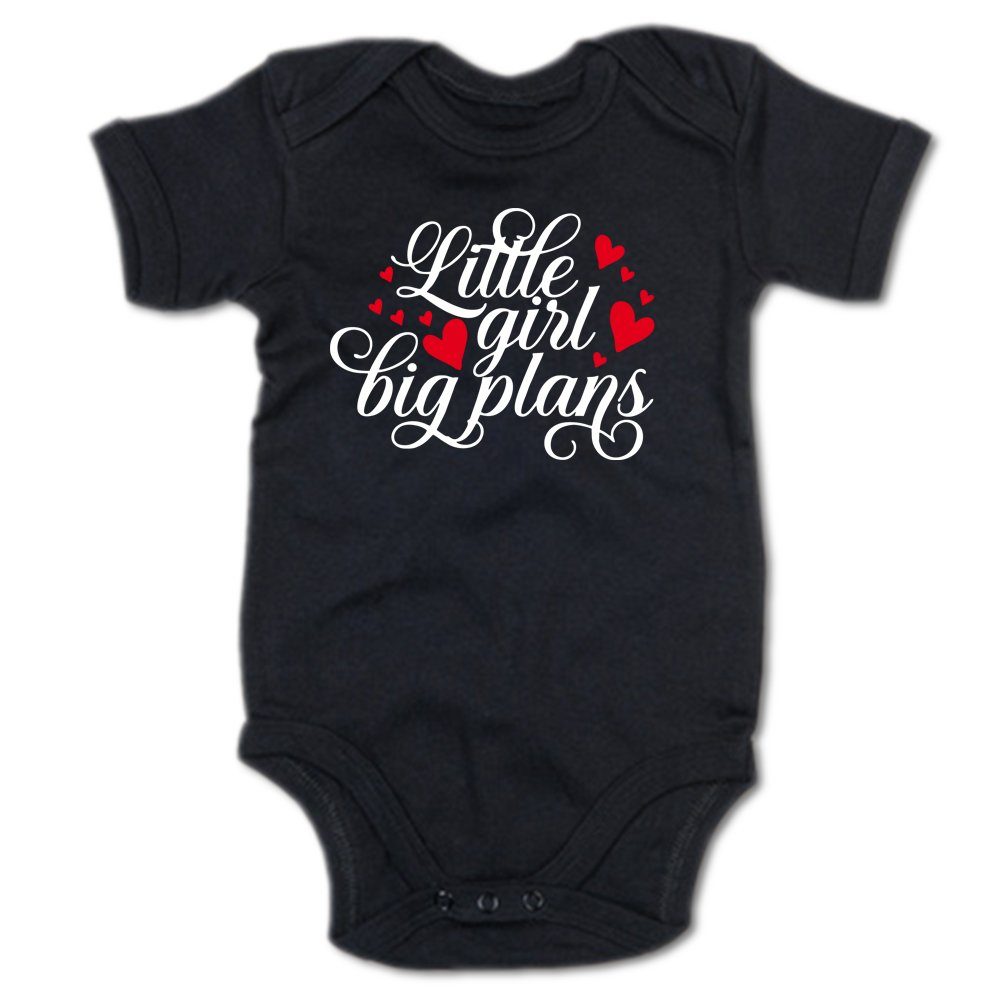 Kurzarmbody Little girl big plans