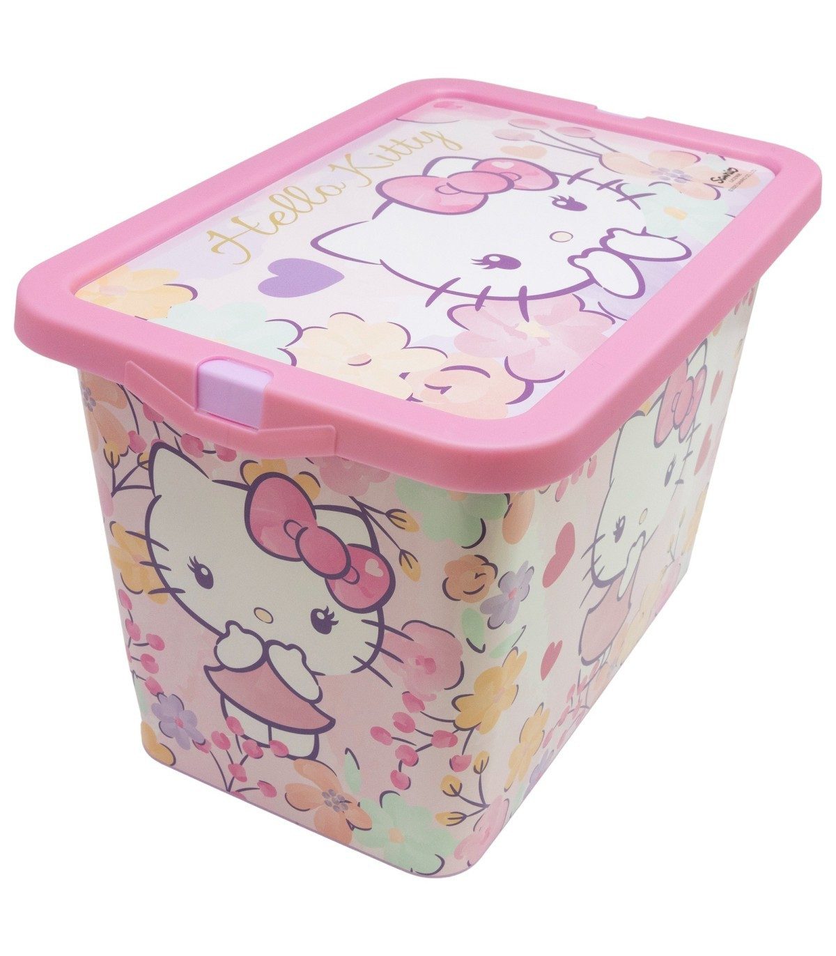 Hello Kitty Aufbewahrungsbox 7 l Kinderzimmer Box für Spielzeug