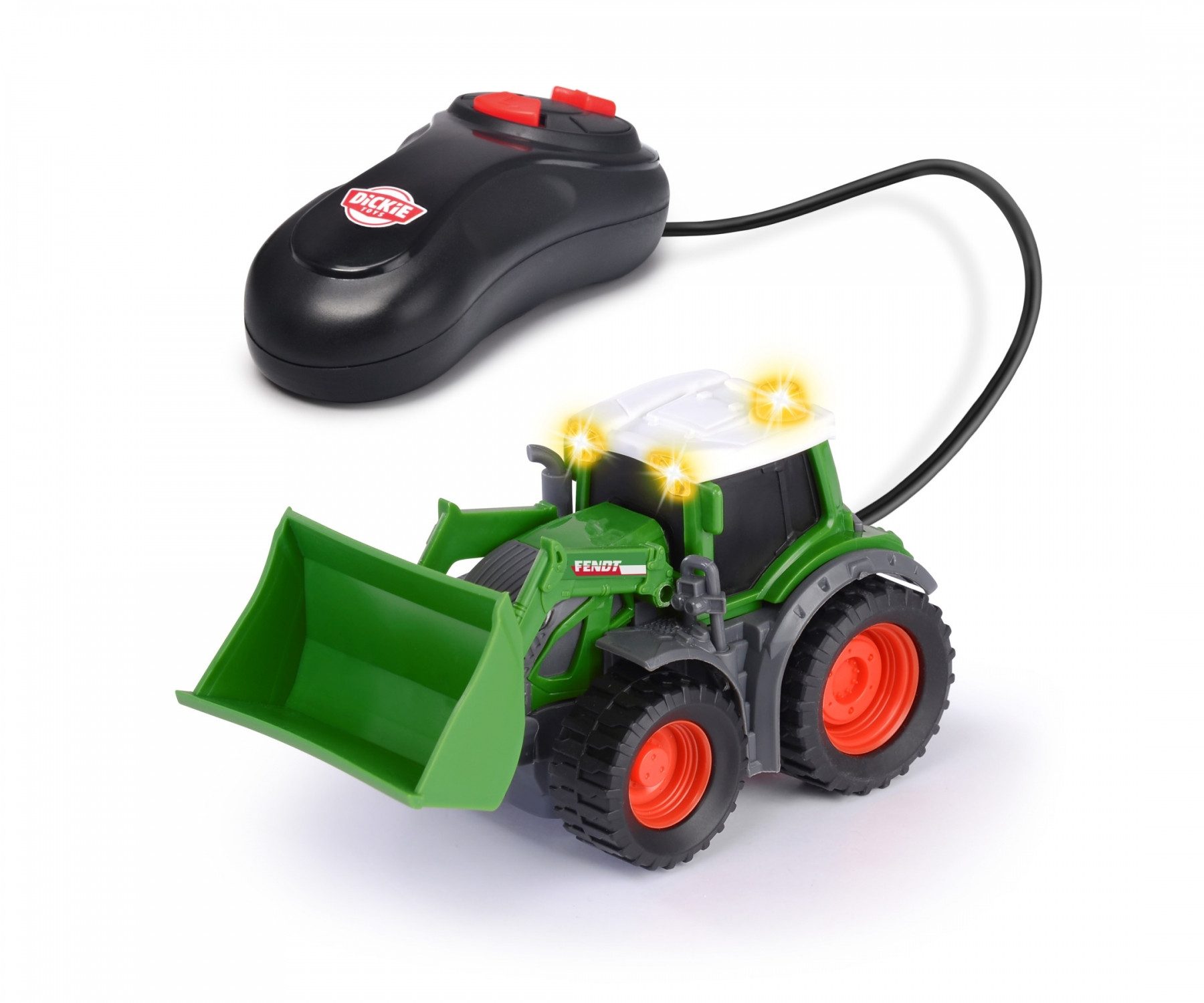 Dickie Toys RC-Traktor Fendt Spielzeug Traktor mit Kabelfernsteuerung, mit Licht