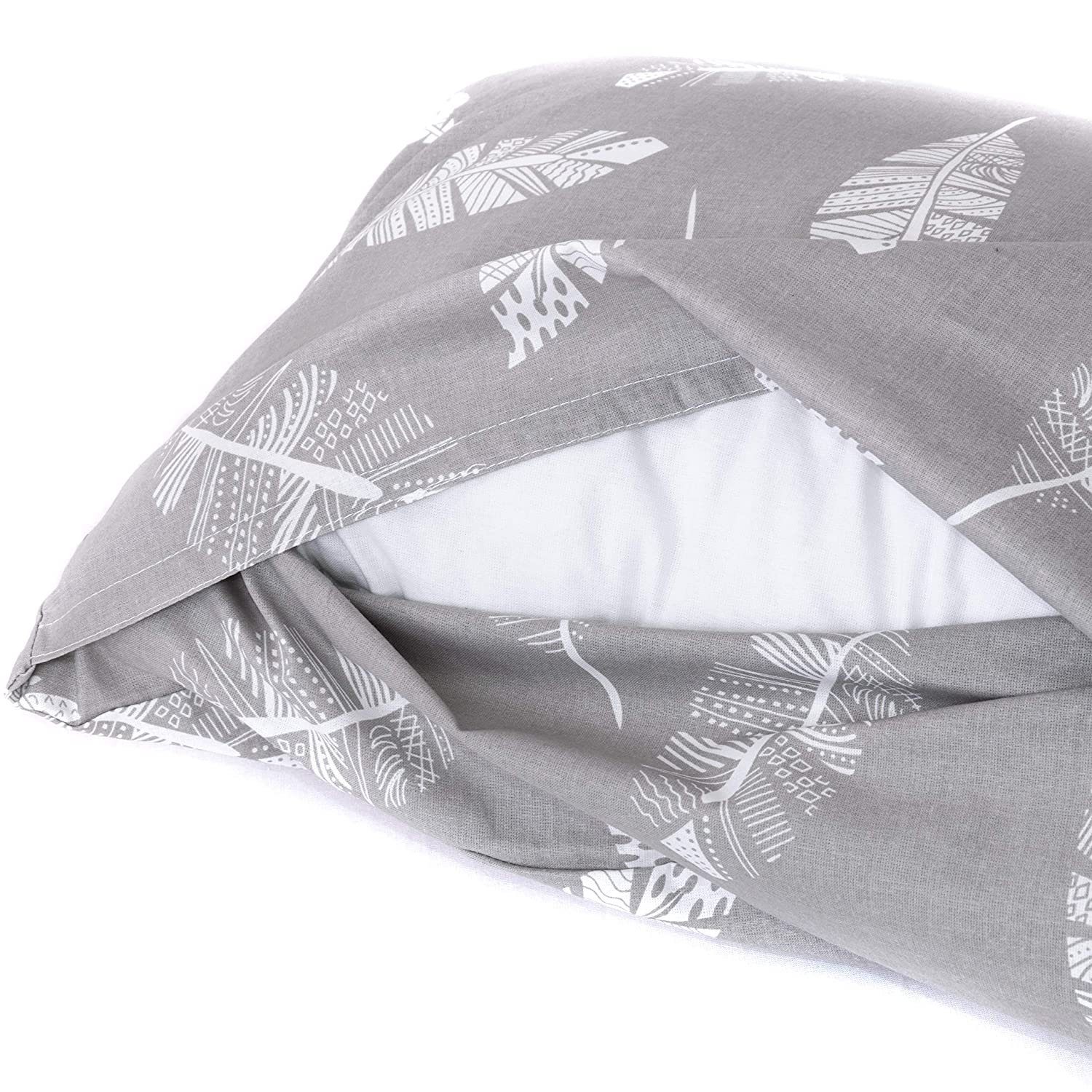 Amilian Kinderbettwäsche 100x135 - Bettwäsche Kinder - Kopfkissenbezug 40x60 cm Babybettwäsche, 2 teilig, 100% Baumwolle, für Mädchen und Jungen – Bild 5 von 5