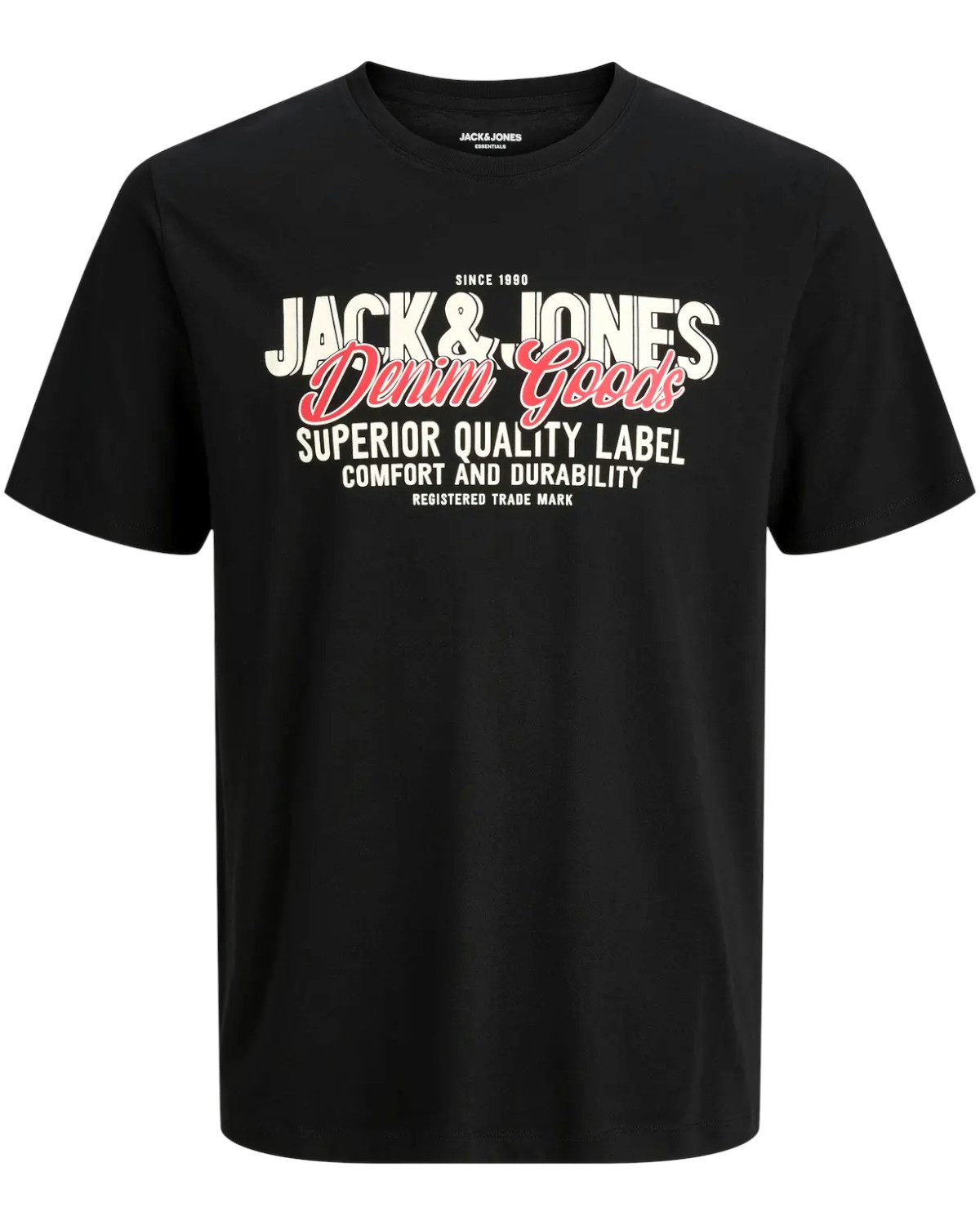 Jack & Jones Print-Shirt Bedrucktes T-Shirt aus Baumwolle (5er-Pack) günstig online kaufen