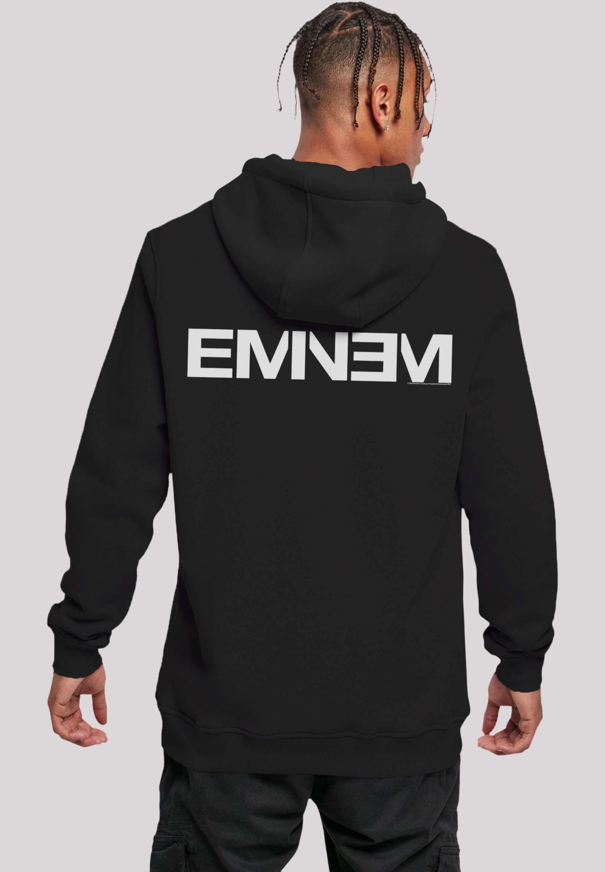 F4NT4STIC Hoodie Eminem Rap Music Premium Qualität, Band, Logo schwarz