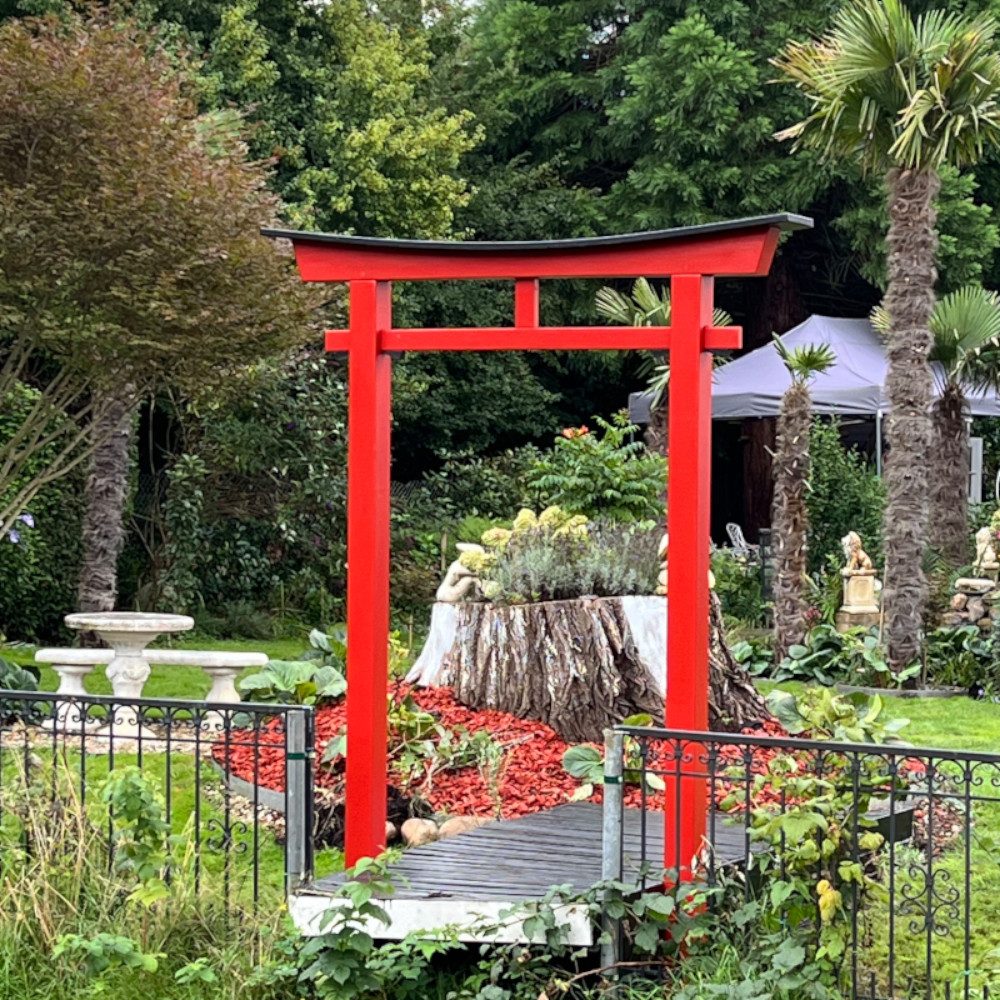AAF Nommel Gartentor Japanisches Torii Gate Tor Japan, Modell 056