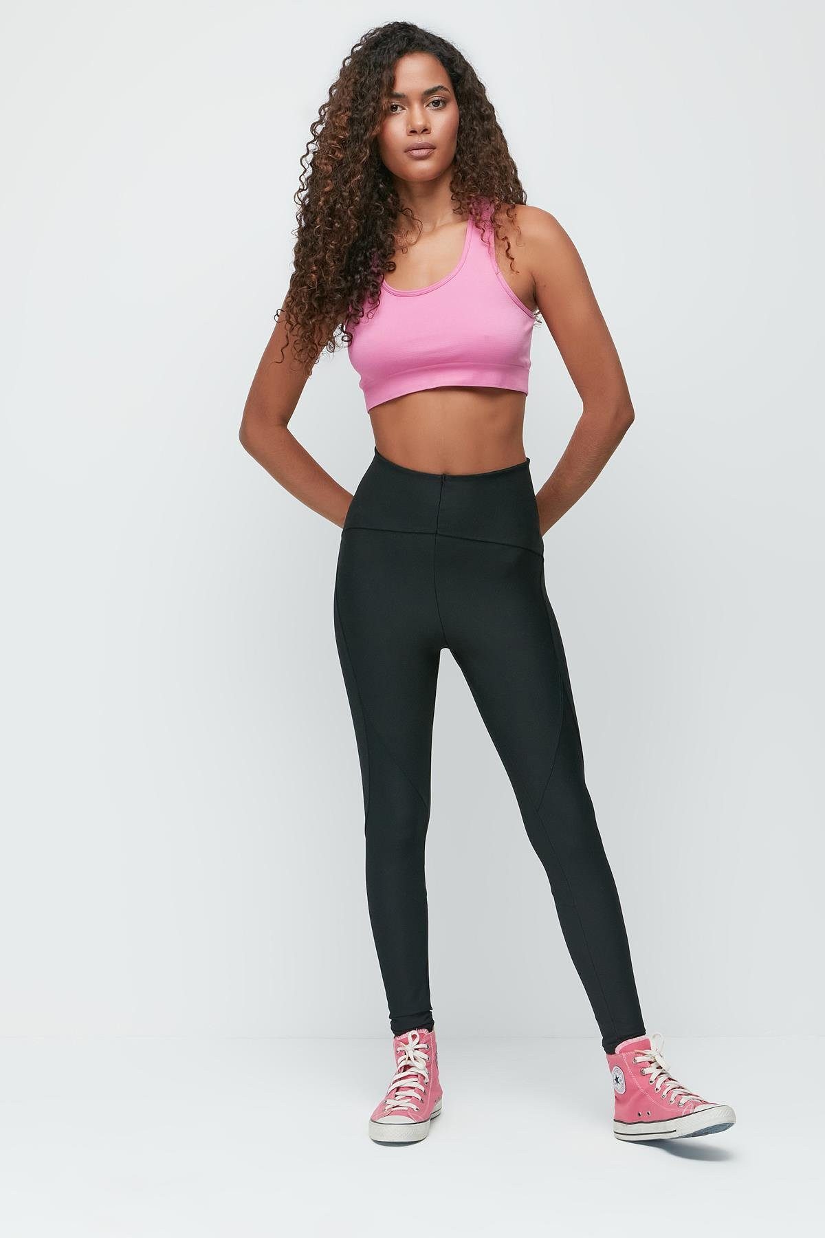 Leggings Hochtaillierte Lange Sportleggings