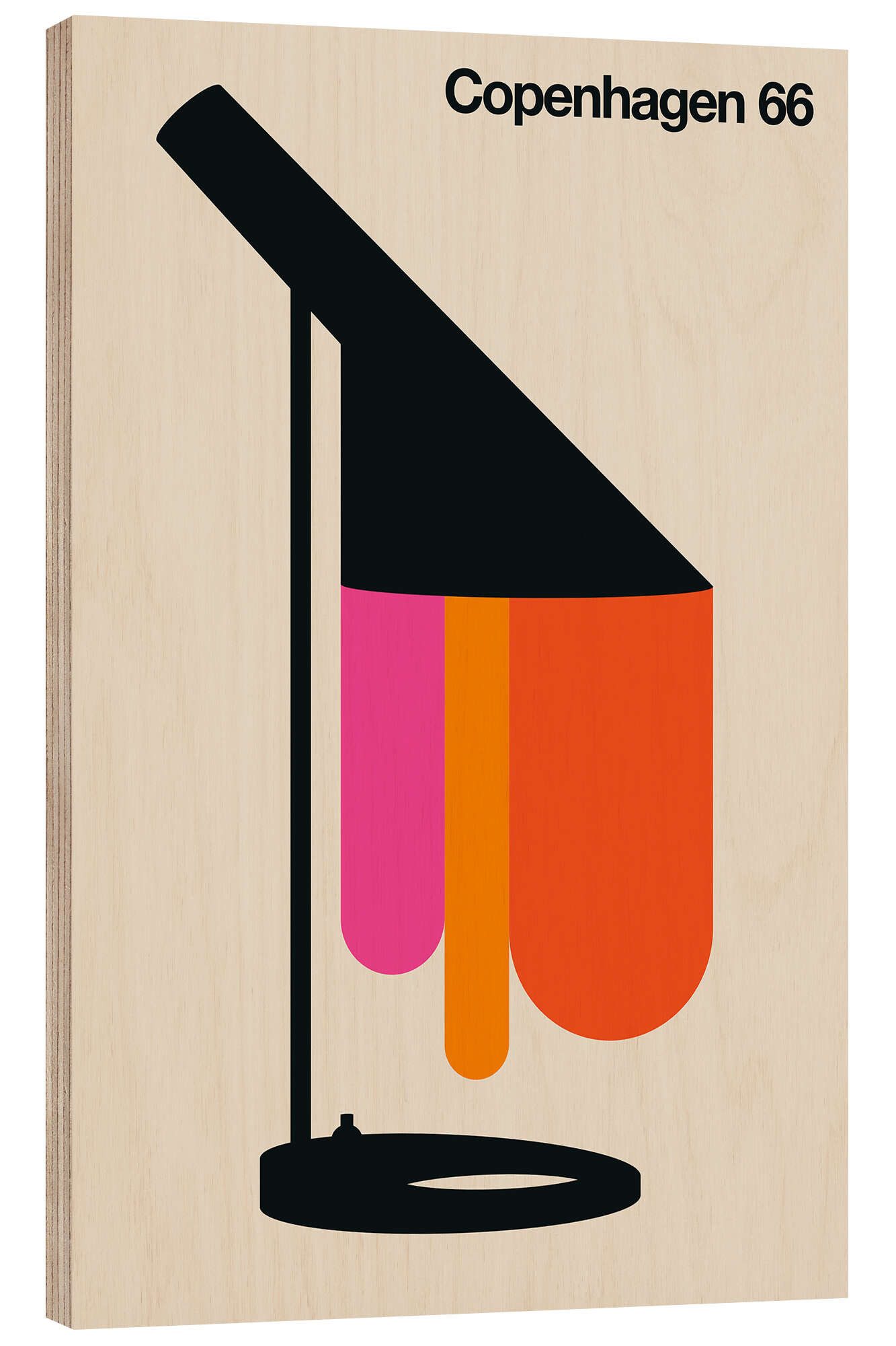 Posterlounge Wandbild Copenhagen 66, Bo Lundberg, erhältlich als Poster, Leinwandbild, Wandsticker oder Acrylglasbild