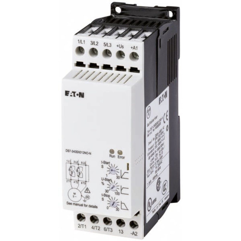 EATON Eaton DS7-340SX012N0-N 134911 Sanftstarter Motorleistung bei 400 V 5.5 Hutschienen-Netzteil