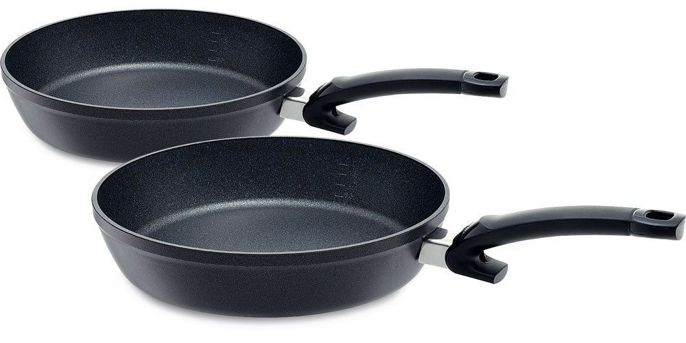 Fissler Сковороды-Set Adamant® Comfort, Aluminium (Set, 2-tlg., Pfanne 24 + 28 cm), Made in Germany