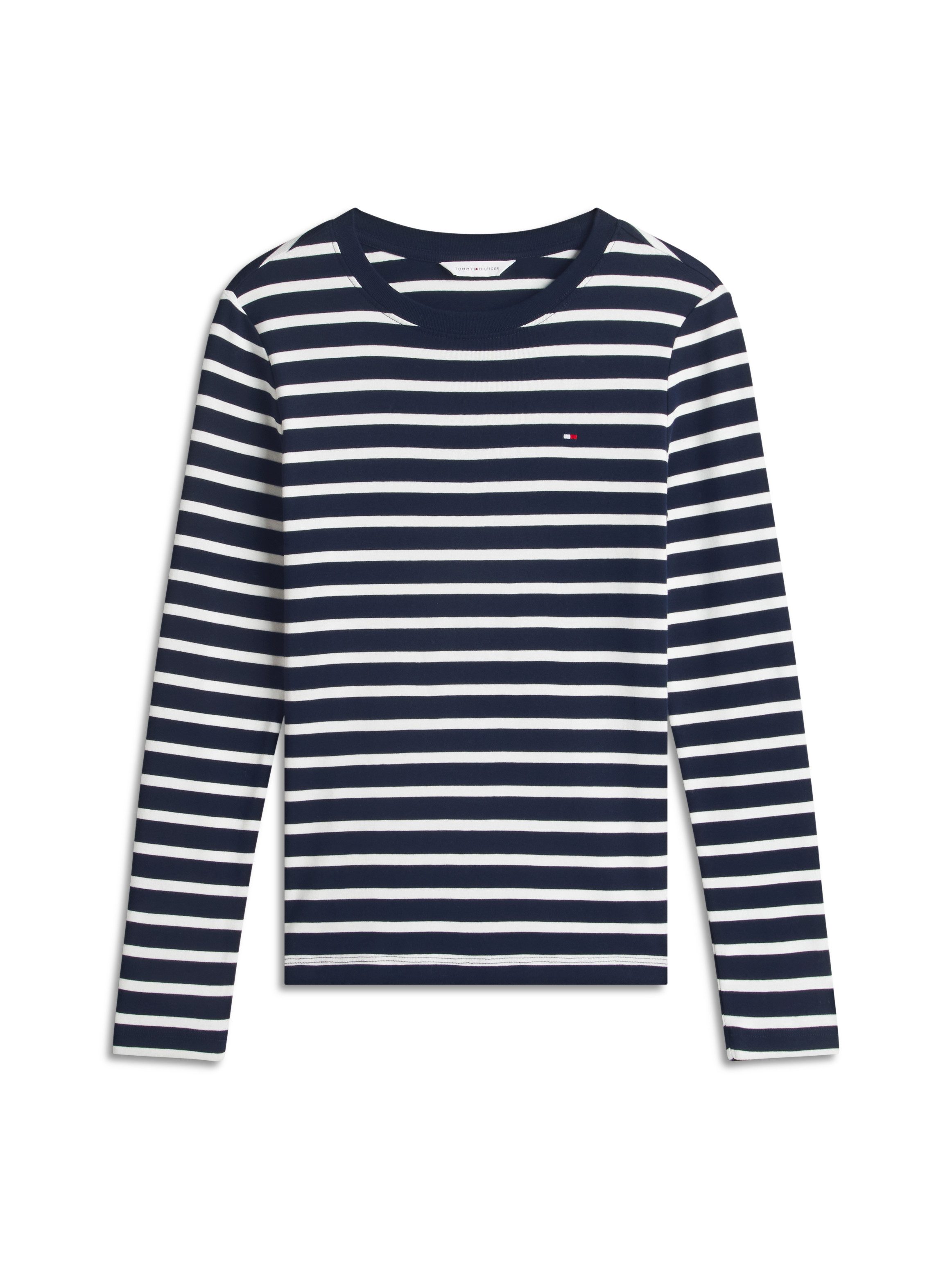 Tommy Hilfiger Langarmshirt CODY SLIM C-NK L/S T-SHIRT Baumwolle, slim fit – Bild 5 von 5
