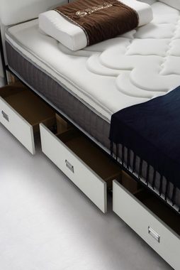 JVmoebel Bett Betten Polster Textil Modern Holz Schlafzimmer Neu Doppelbett