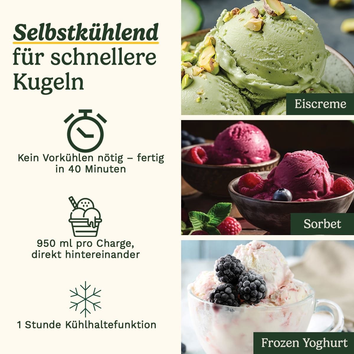 Cuisinart Eismaschine EasyFreeze Ice cream maker
