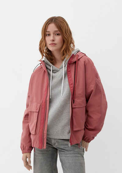 Q/S by s.Oliver Outdoorjacke Outdoor-Jacke mit Kapuze Tape