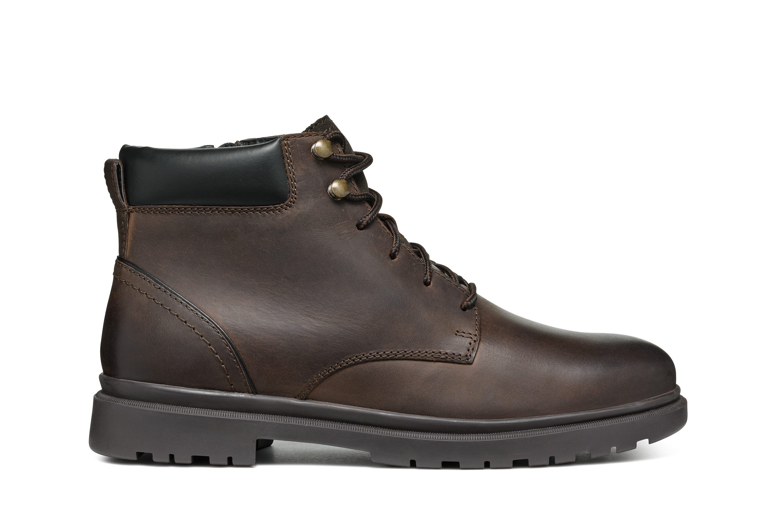 Geox U ANDALO Schnürboots Herbst-Boots, Schnürstiefelette mit softem Schaftabschluss – Bild 5 von 5