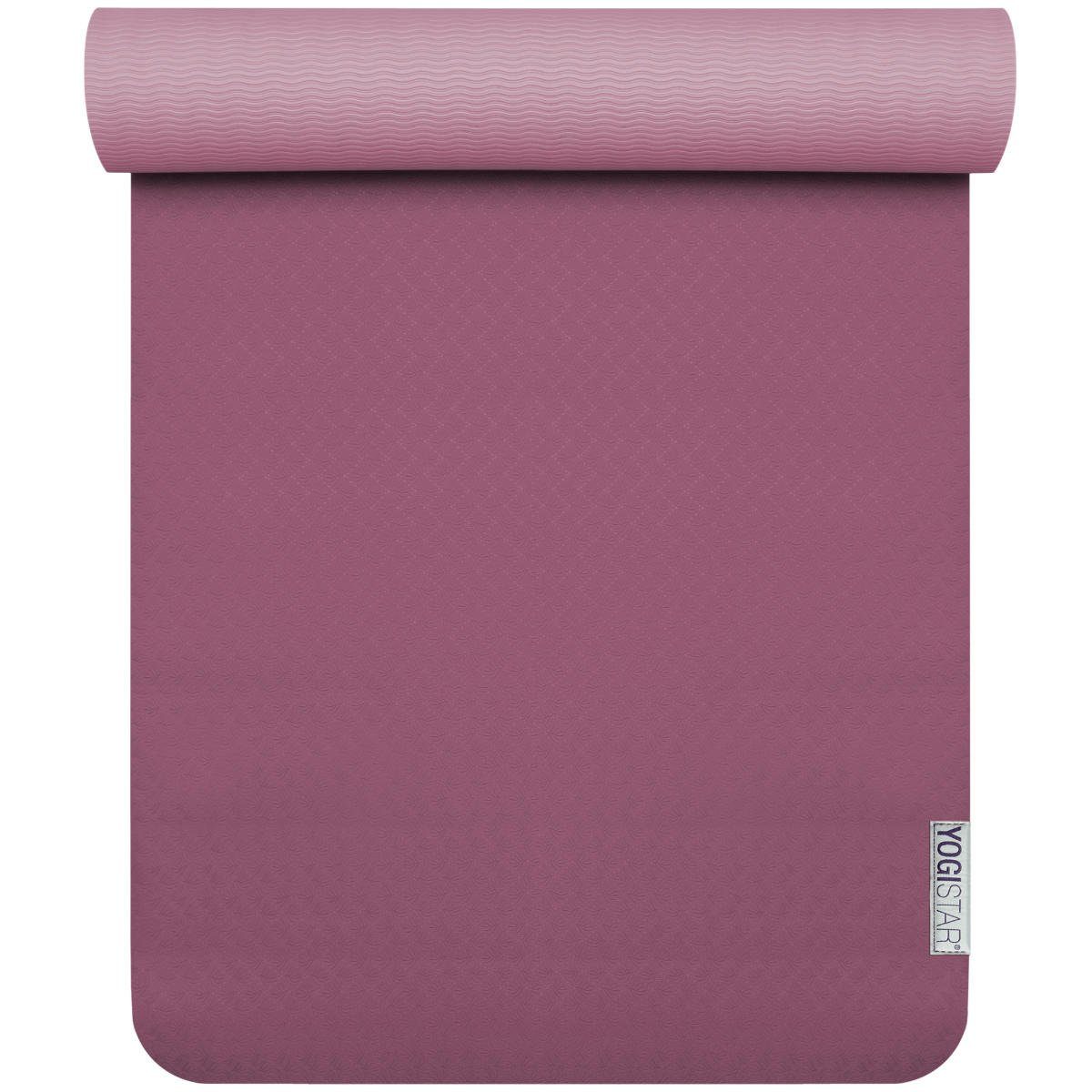 Yogistar Yogamatte Yogistar Yogamatte Yogimat Pro, Naturkautschuk, rutschfest, stoßdämpfend, pflegeleicht, hohe Qualität