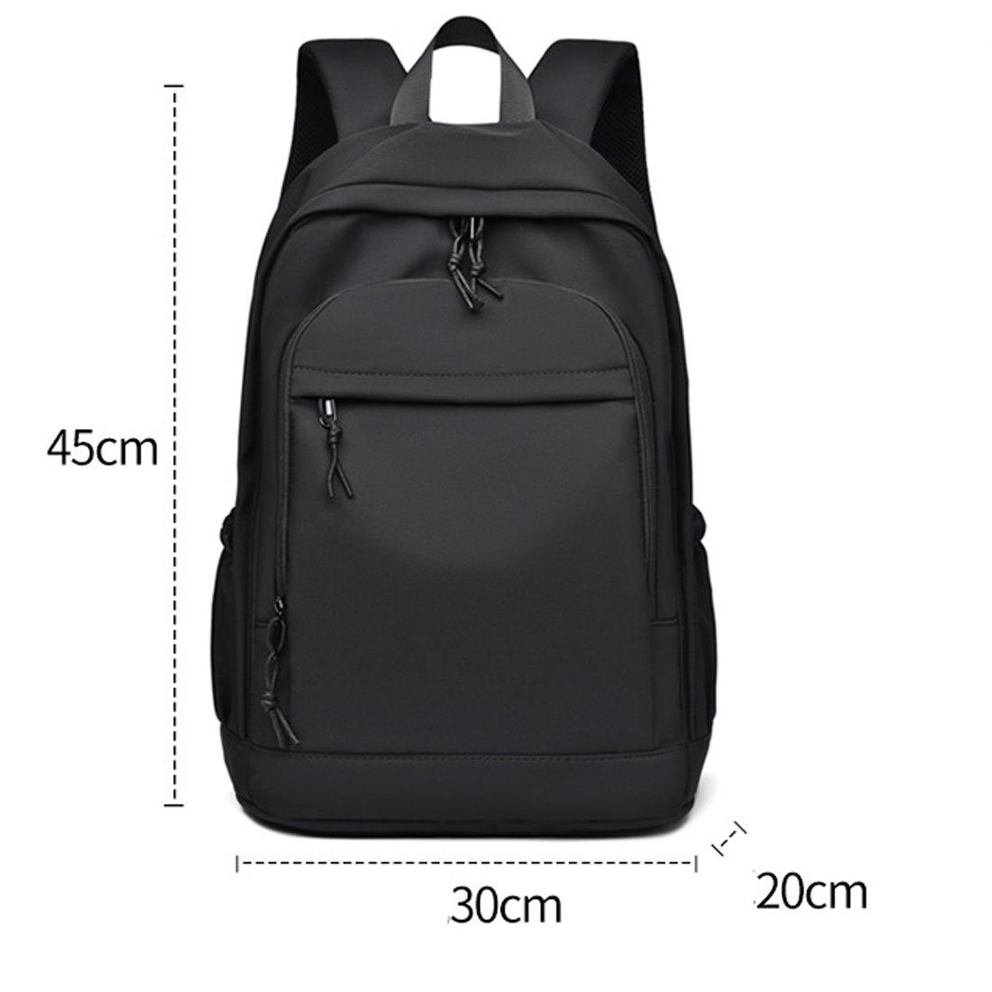 DÖRÖY Schulranzen Wasserdichte Schultasche für Schwarz Studenten, Schulrucksack, Reiserucksack