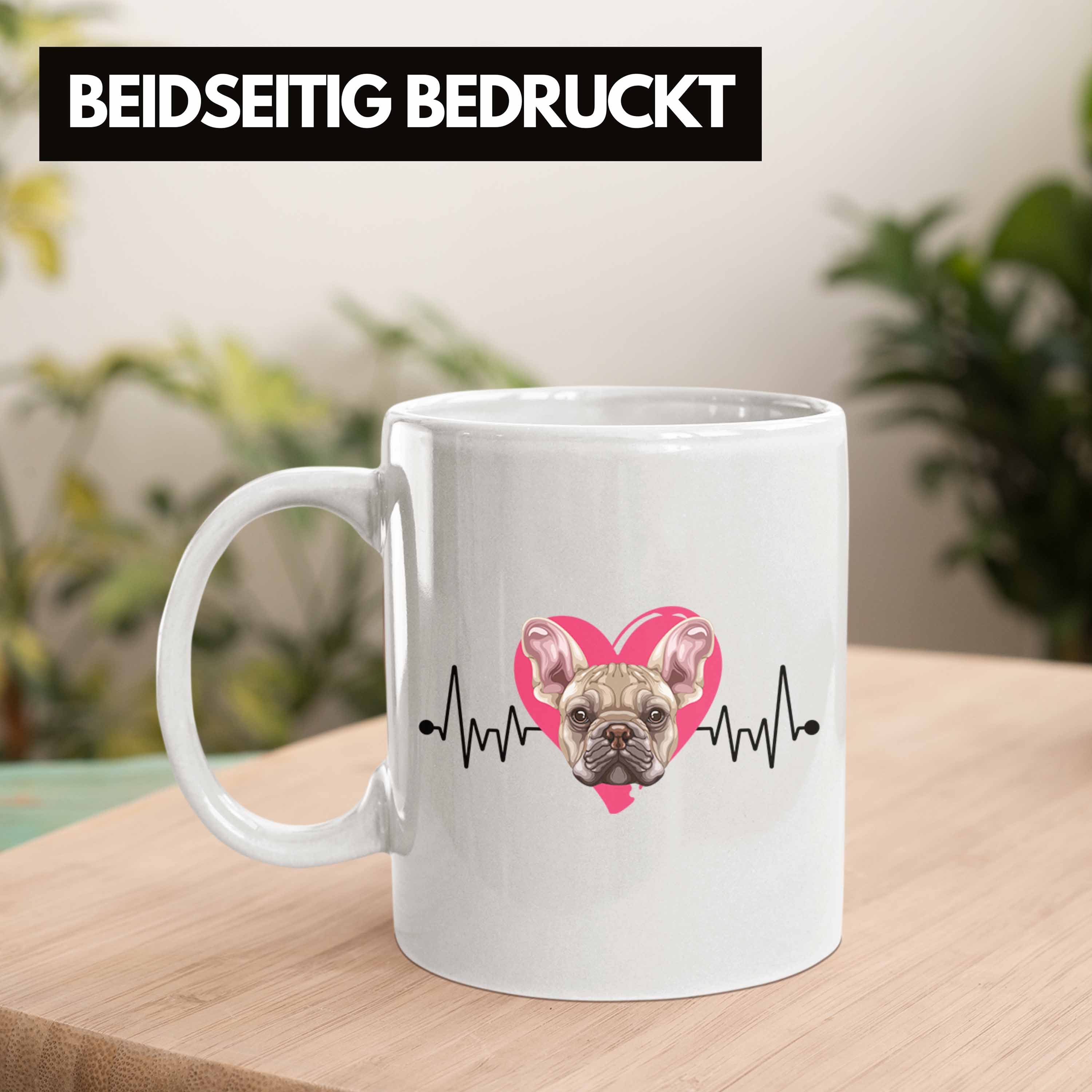 Trendation Geschen Weiss Französische Tasse Tasse Bulldogge Spruch Lustiger Besitzer Geschenk