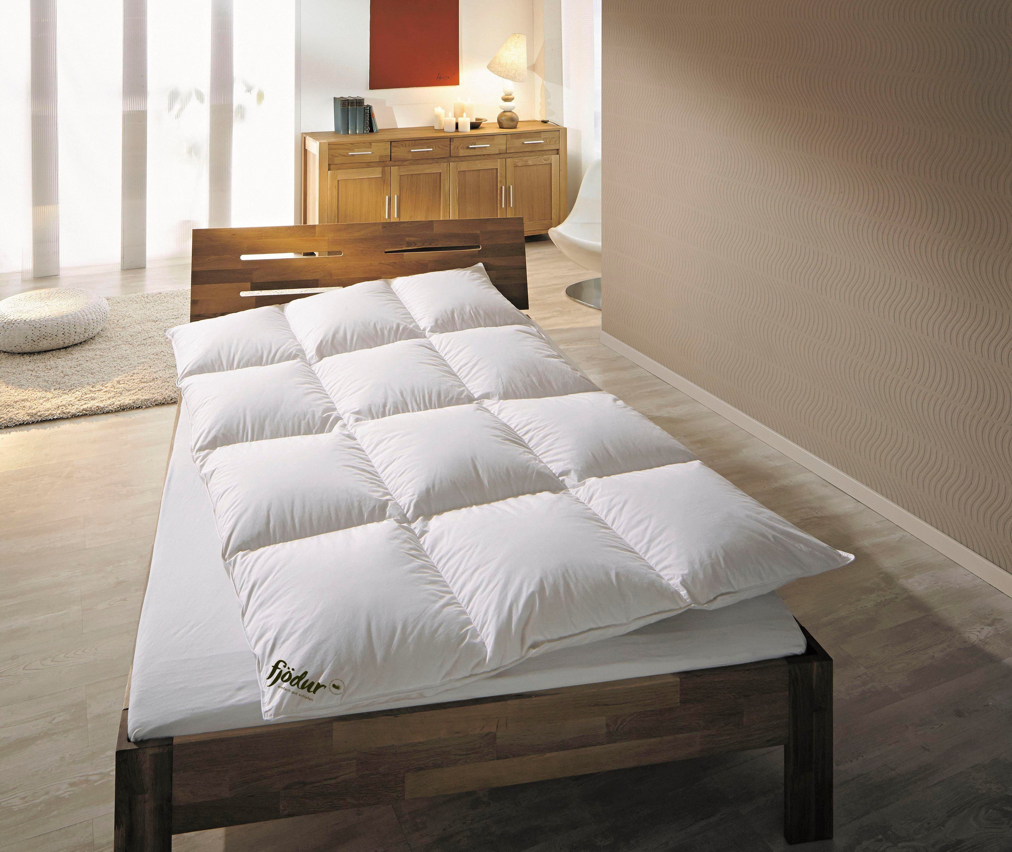 fjödur Daunenbettdecke "Fabiennes Royal" extrawarm Füllung 50% Daunen % 50% günstig online kaufen