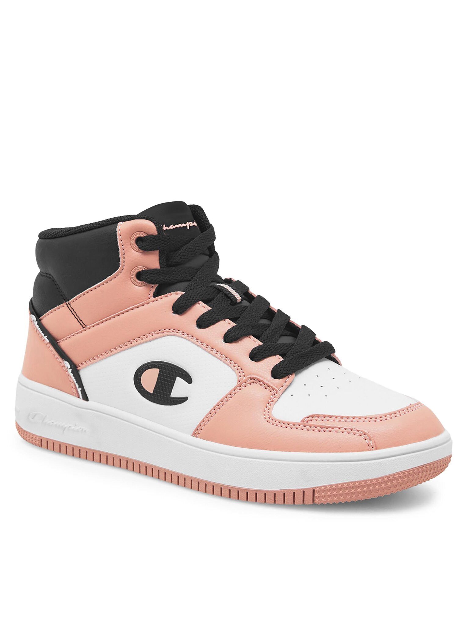Champion Champion Sneakers Damen Rebound 2.0 Mid Cut S S11471-PS013 Weiß, Rosa Sneaker