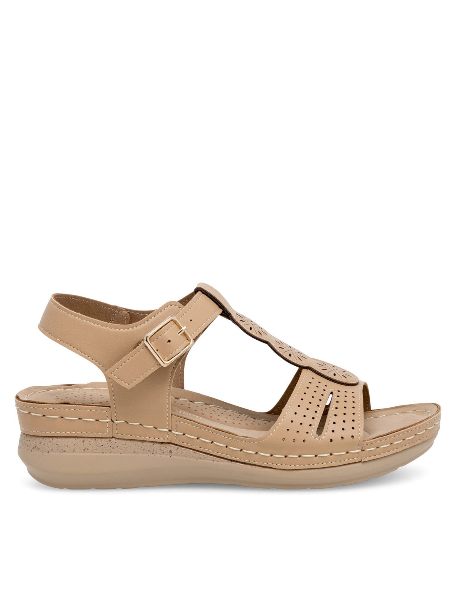 Sandalen WYL05010-18 Beige Sandale