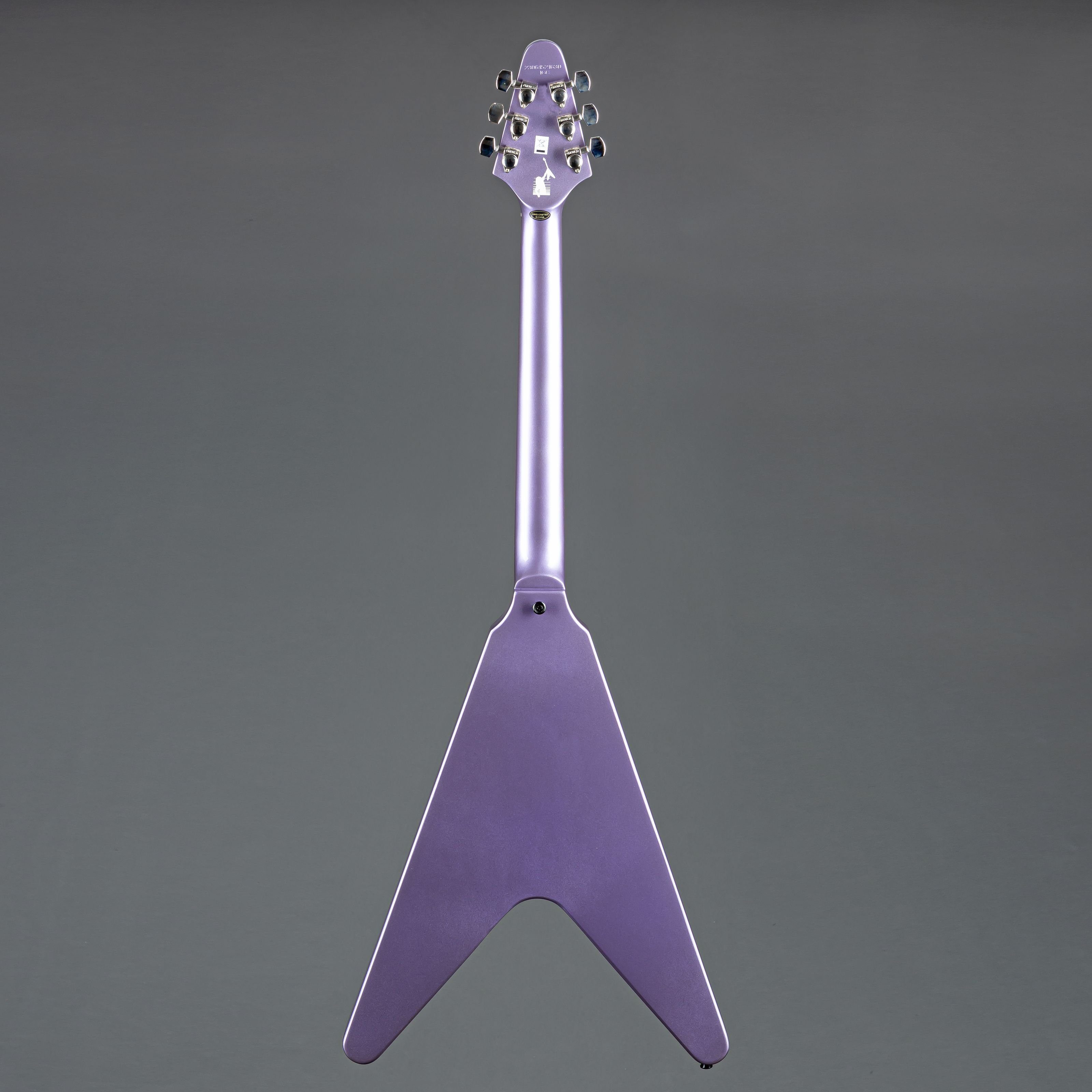 Epiphone E-Gitarre, E-Gitarren, Andere Modelle, Kirk Hammett 1979 Flying V Purple Metallic - E-Gitarre