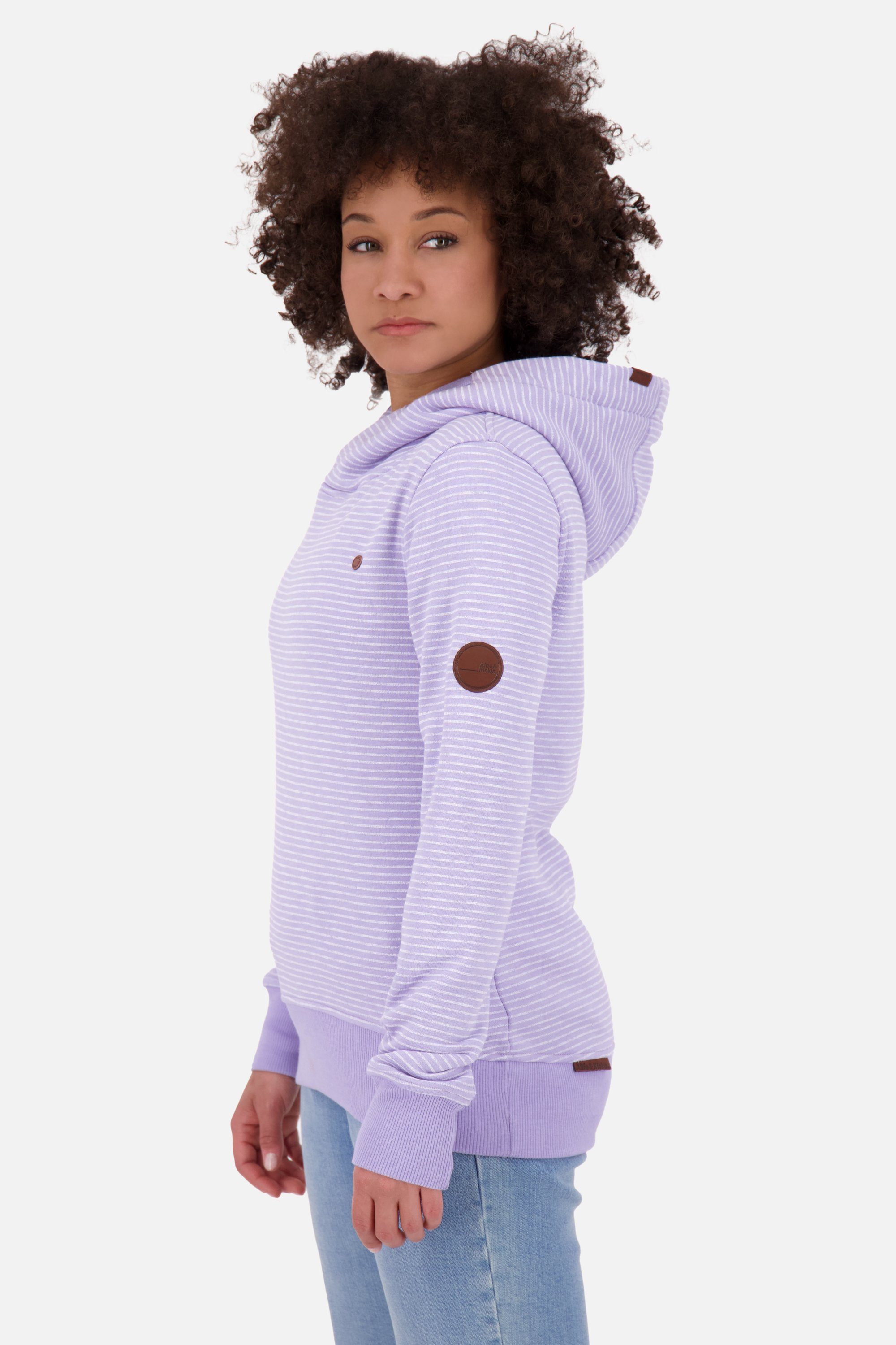 Alife Sweatshirt Pullover Z digital lavender SarinaAK Damen & Kickin Hoodie Kapuzensweatshirt Kapuzensweatshirt,