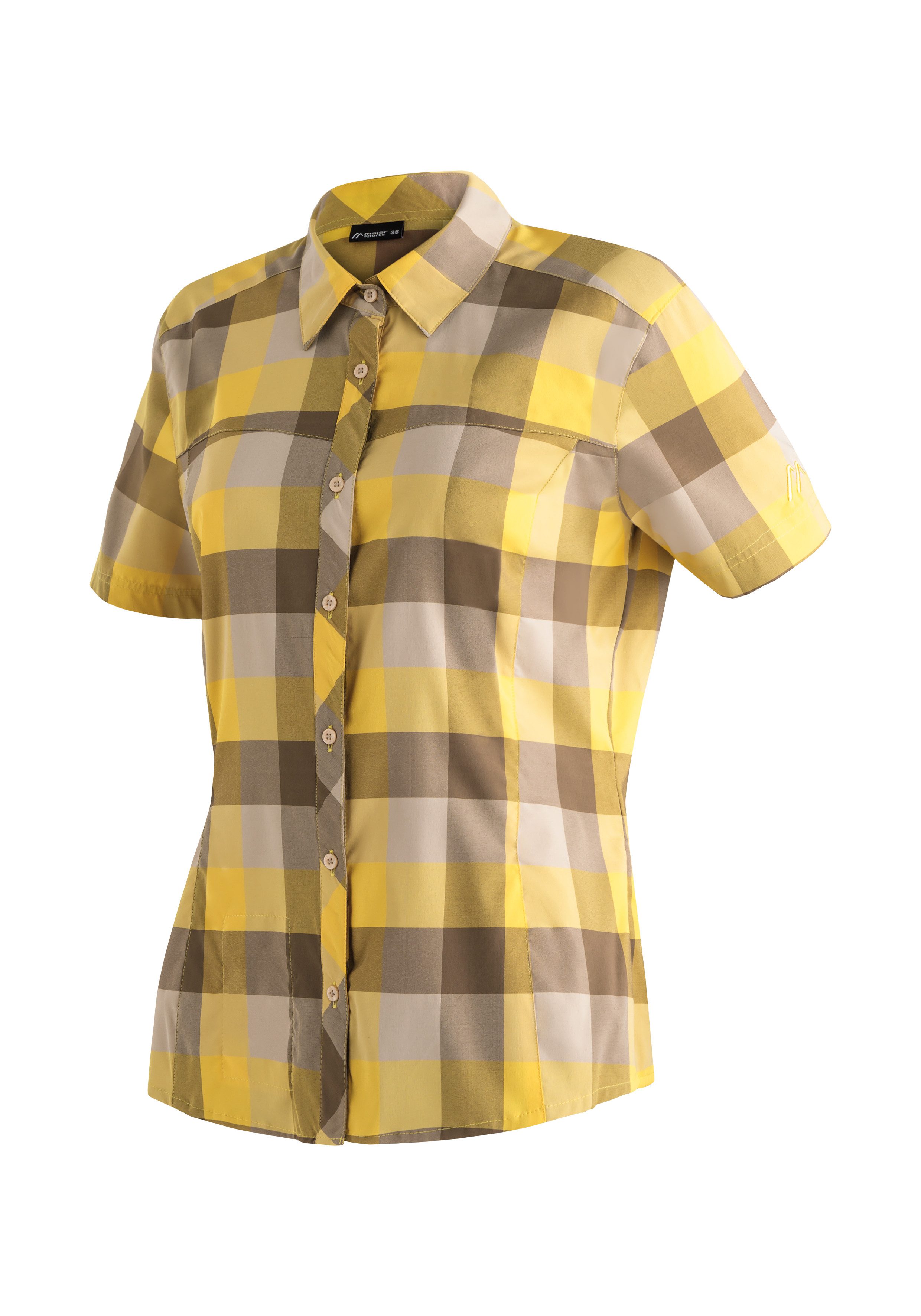 Maier Sports Outdoorbluse "Kendra S/S W", Damen Kurzarmbluse, pflegeleichte günstig online kaufen