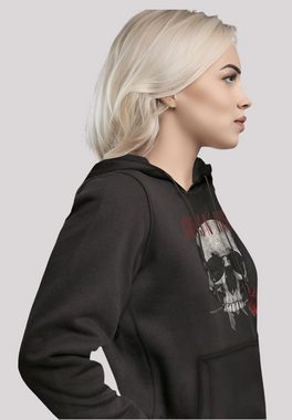 F4NT4STIC Kapuzenpullover Guns 'n' Roses Flower Skull Rock Musik Band Premium Qualität