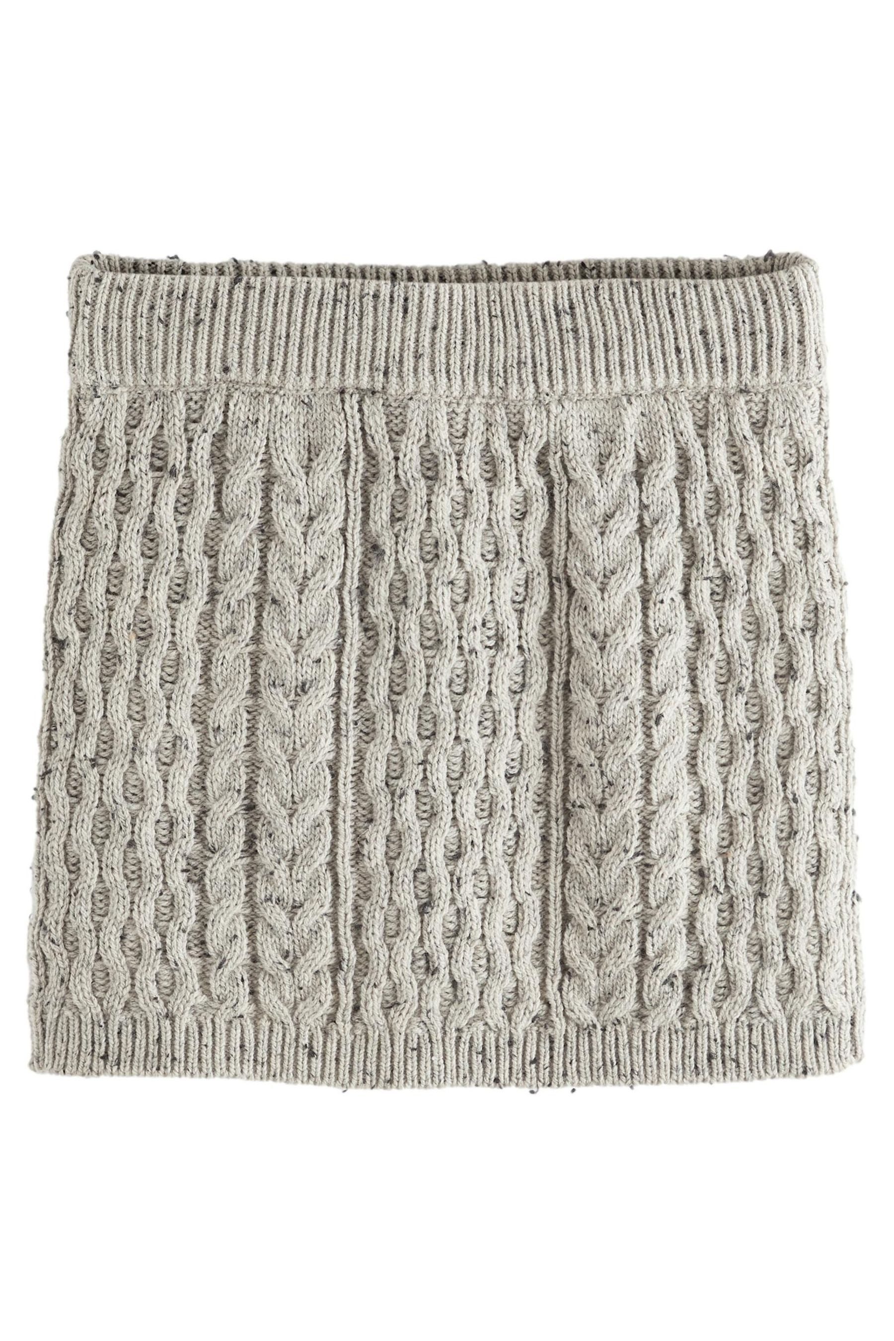 Next Minirock Gestrickter Minirock im Zopfstrick (1-tlg) günstig online kaufen